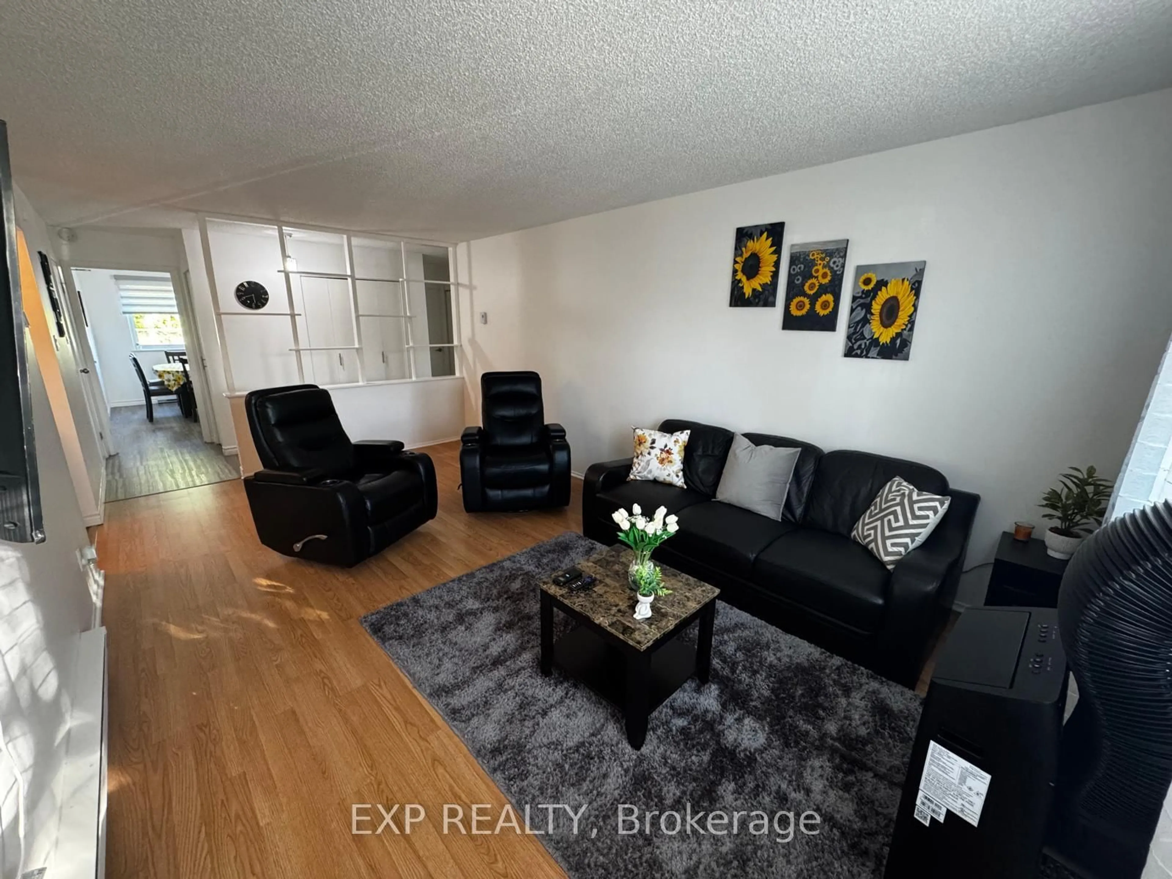 Living room with furniture, unknown for 1035 Cartier Blvd #3, Hawkesbury Ontario K6A 2Y4