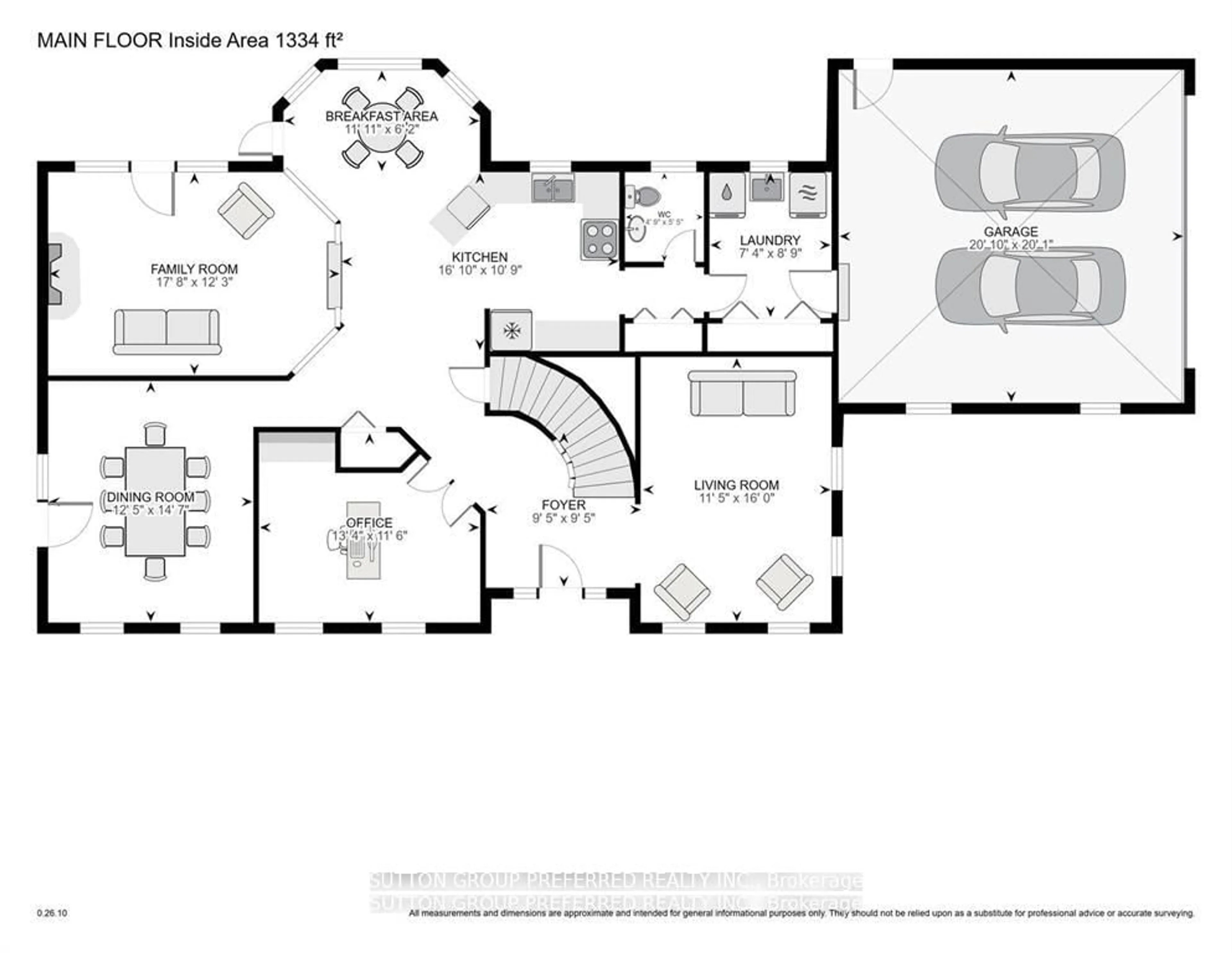 Floor plan for 63 Wheeler Crt, Thames Centre Ontario N0L 1G2