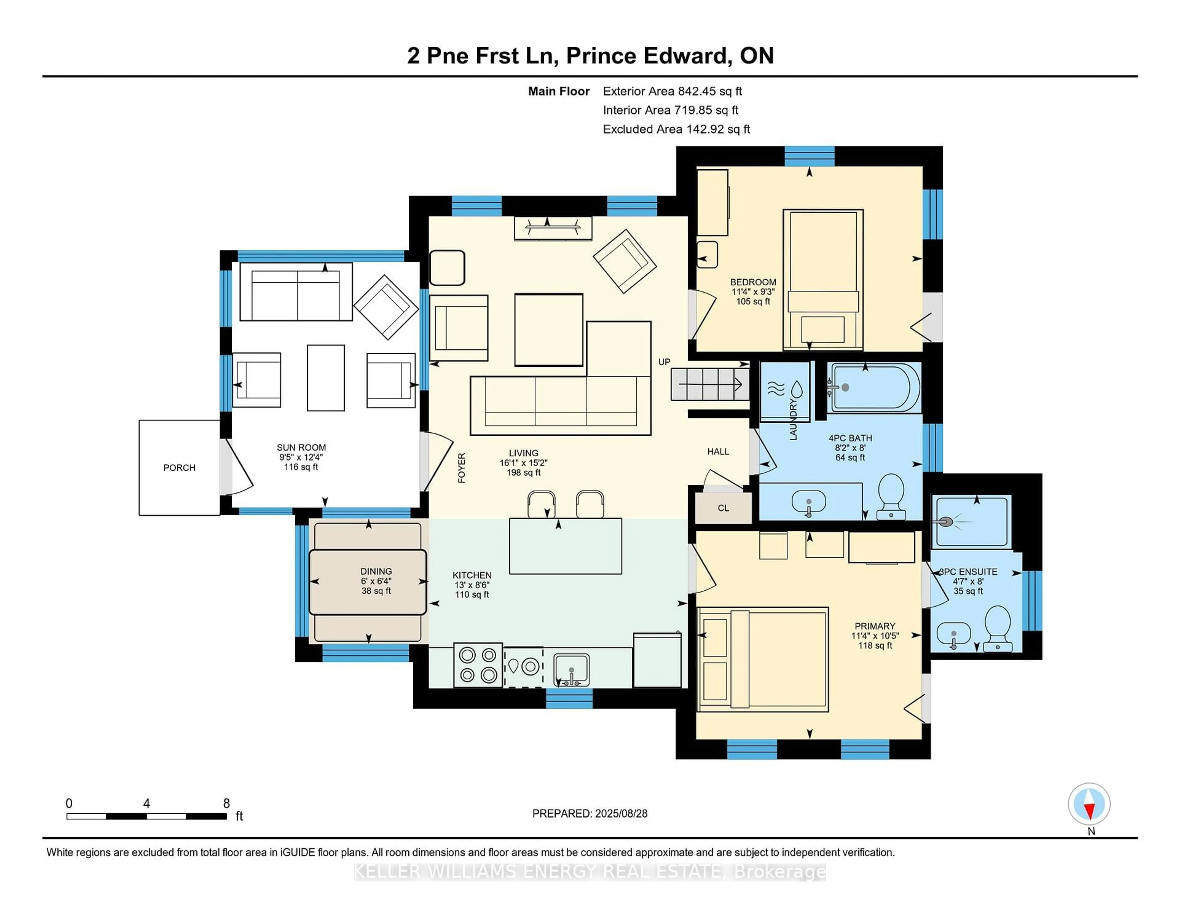 Floor plan for 2 Pine Forest Lane, Prince Edward County Ontario K0K 1P0