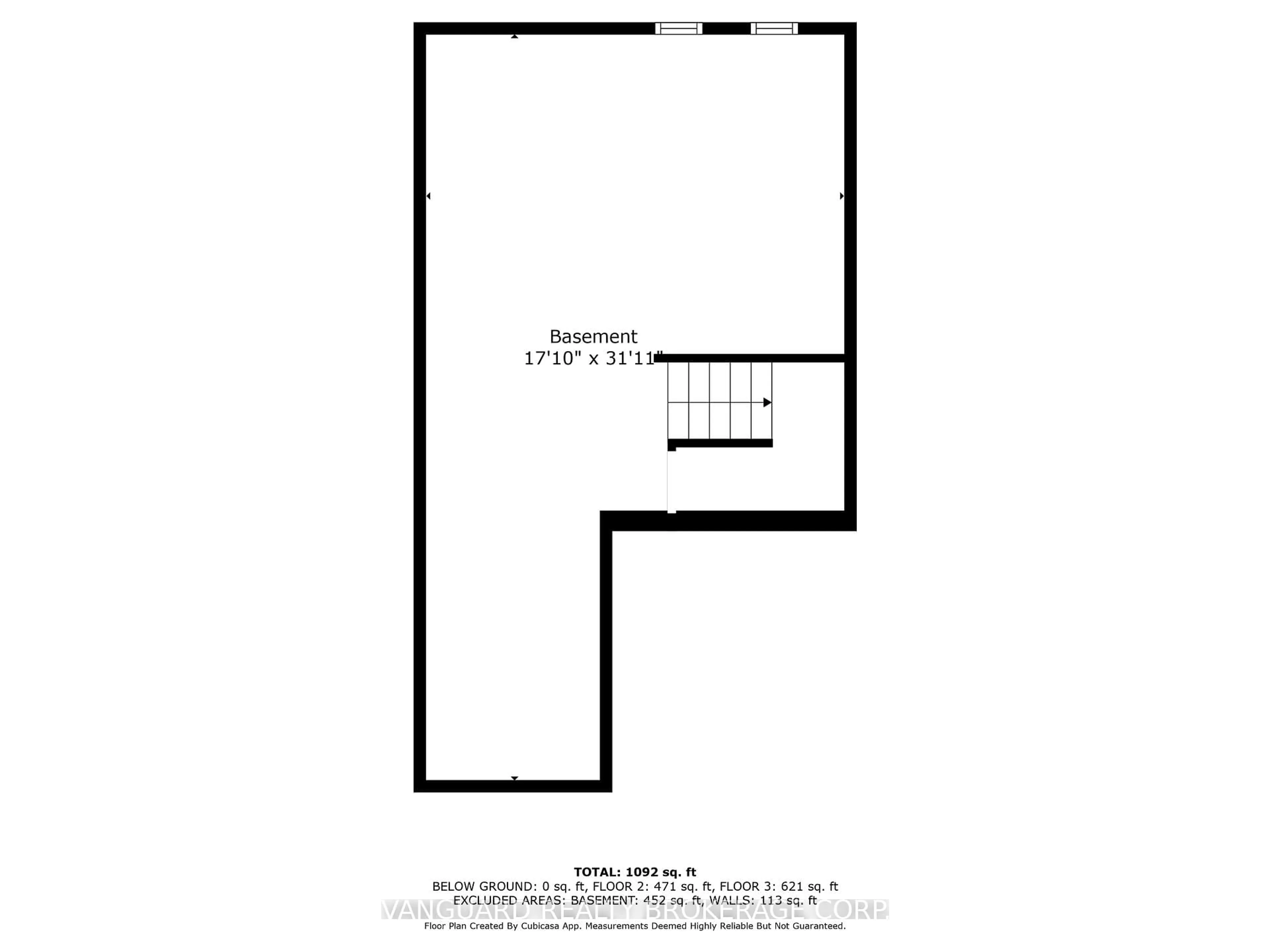 Floor plan for 905 Cook Cres, Shelburne Ontario L9V 3V1