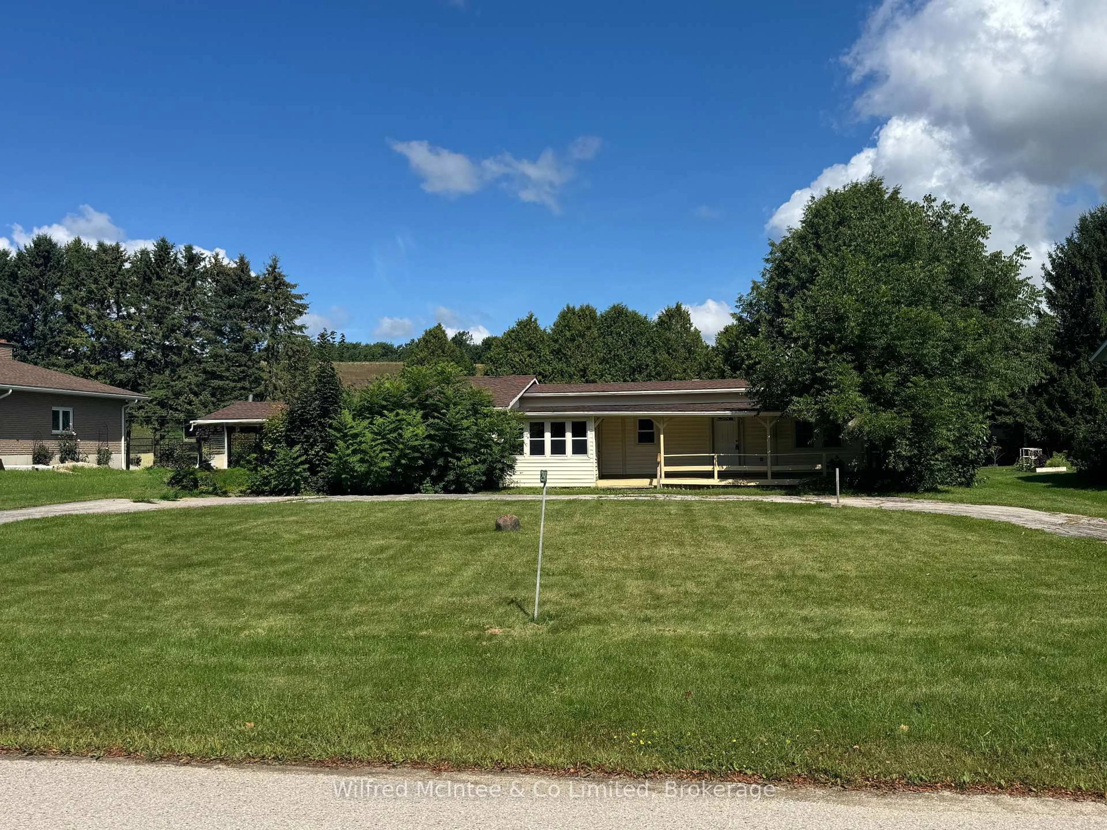 A pic from outside/outdoor area/front of a property/back of a property/a pic from drone, unknown for 290 Concession 12 Rd, South Bruce Ontario N0G 1W0