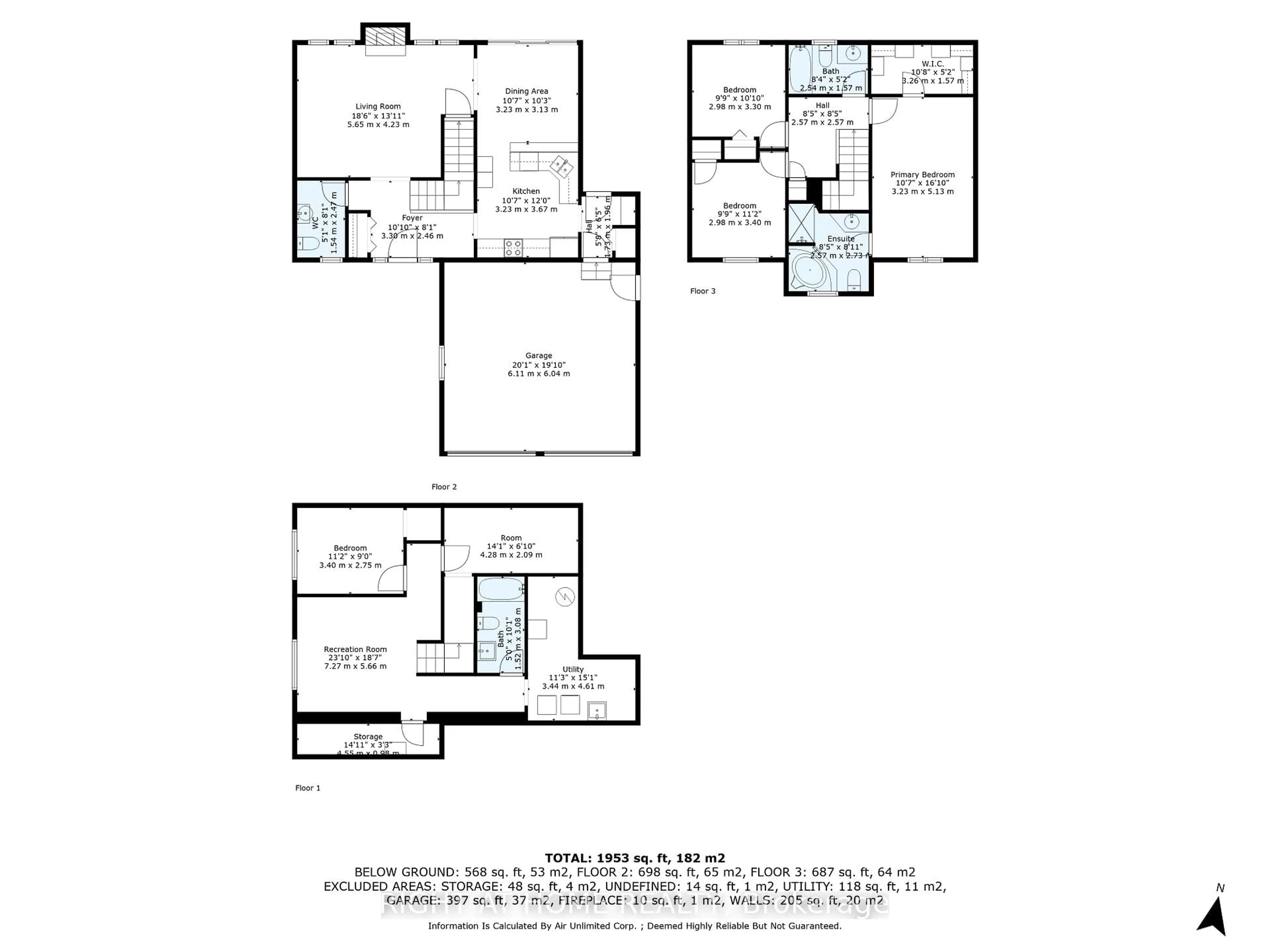 Floor plan for 1578 Birchwood Dr, London South Ontario N6K 4X3