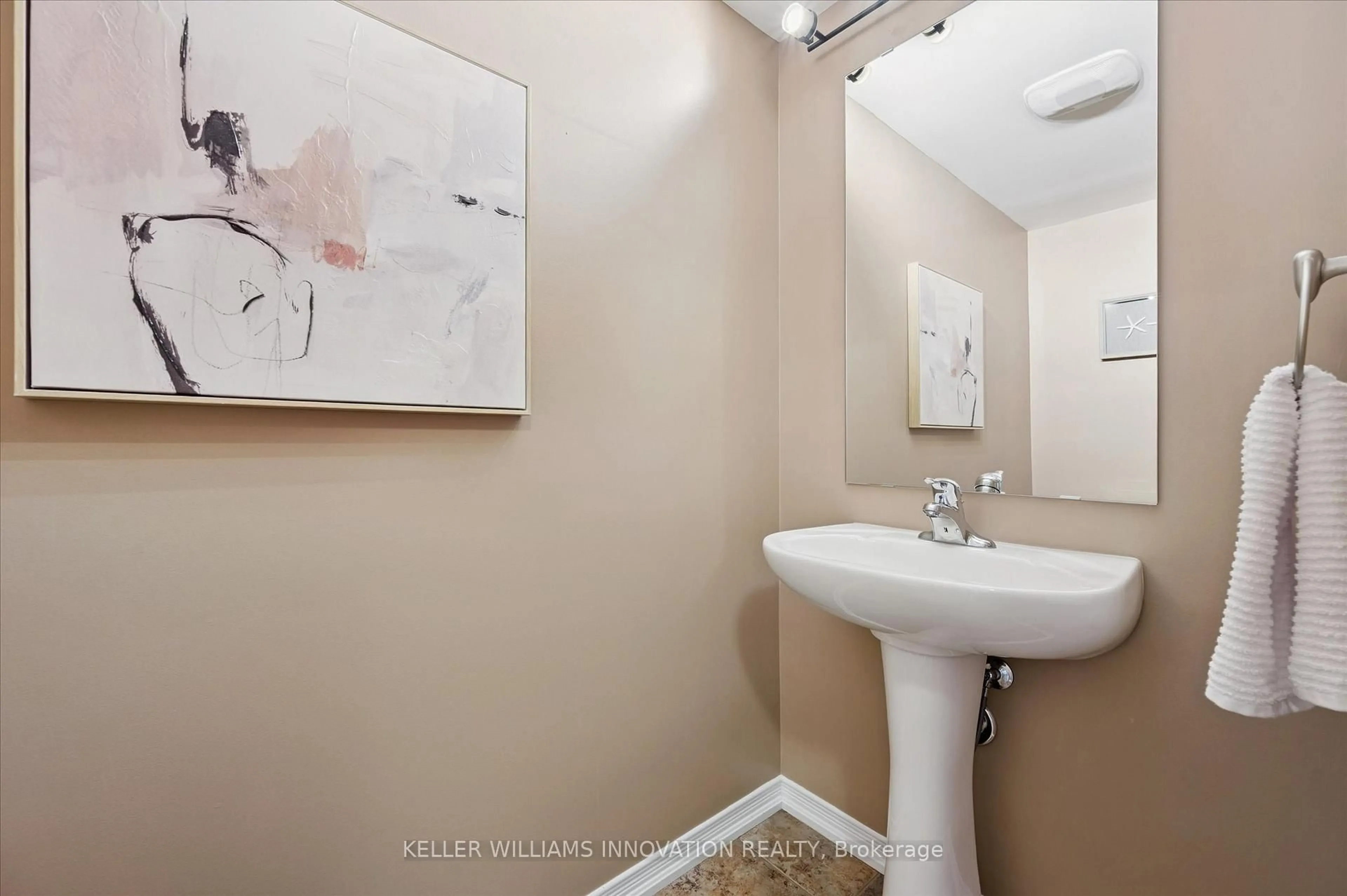 Standard bathroom, ceramic/tile floor for 18 Shallow Creek Rd, Woolwich Ontario N0B 1M0