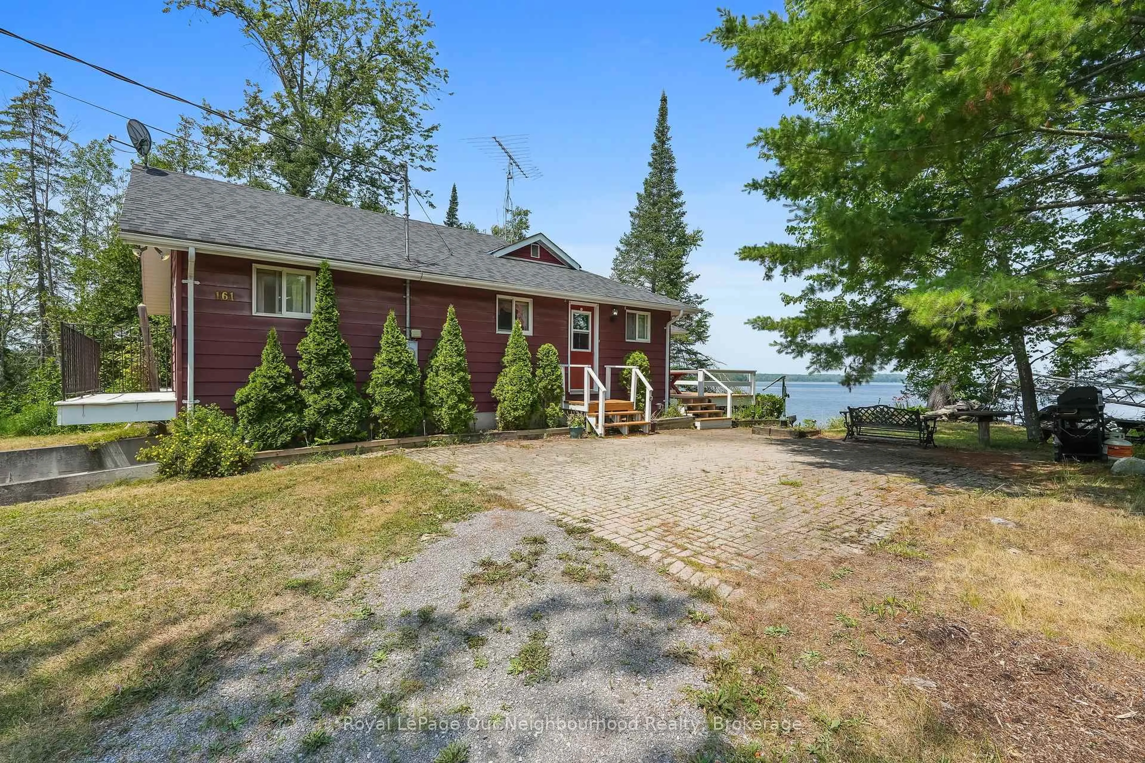 Patio, water/lake/river/ocean view for 161 Fire Route 53, Havelock-Belmont-Methuen Ontario K0L 1Z0