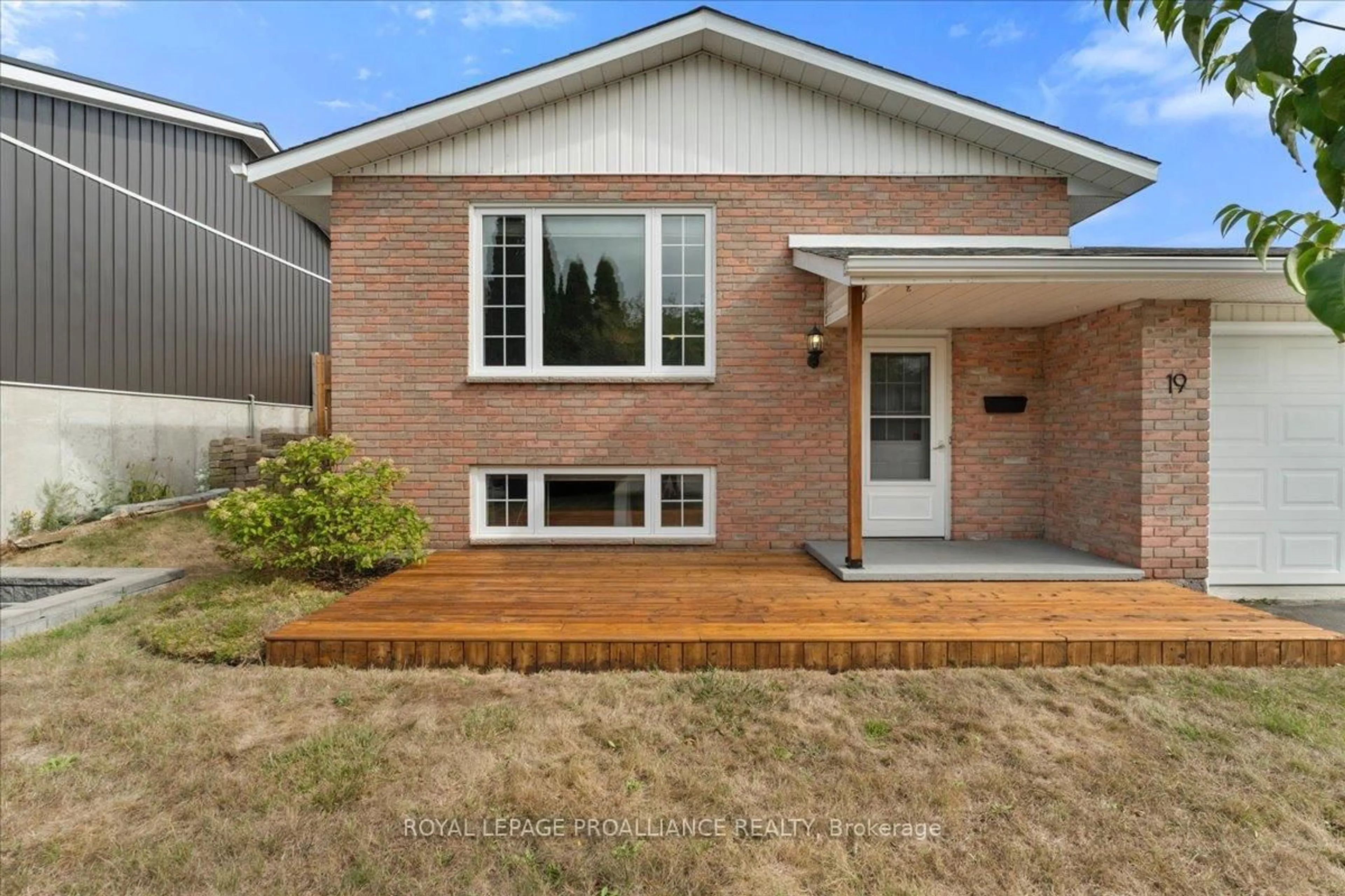 Home with brick exterior material, street for 19 Fleming Rd, Quinte West Ontario K8V 6P6