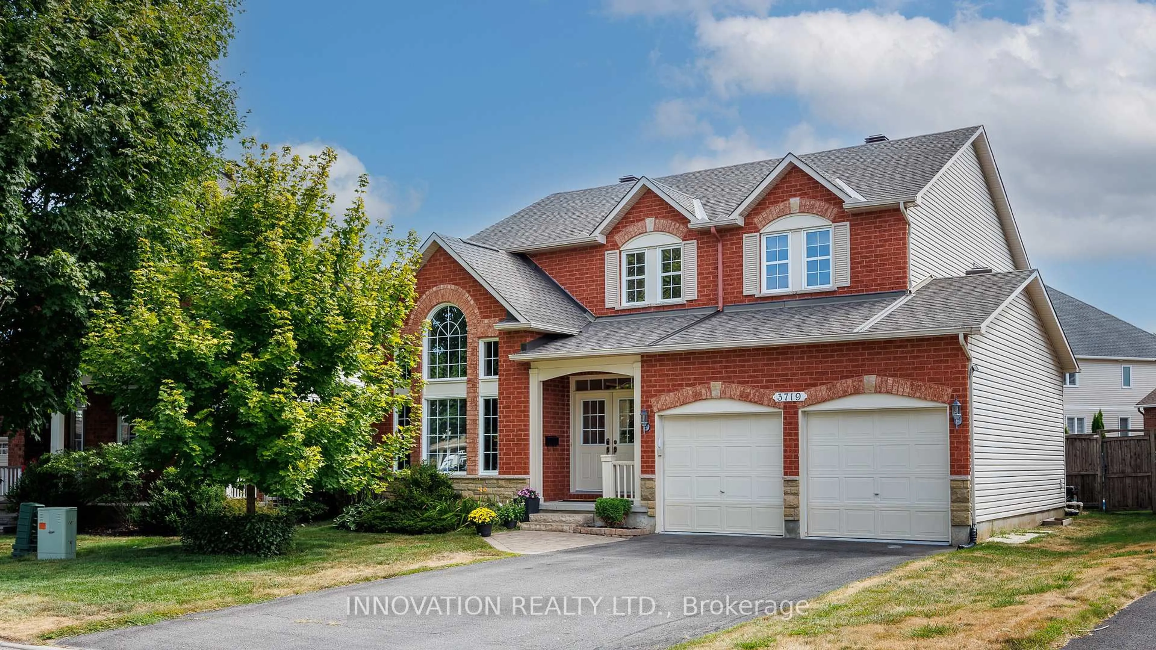 Home with brick exterior material, street for 3719 Twin Falls Pl, Ottawa Ontario K1V 1W7