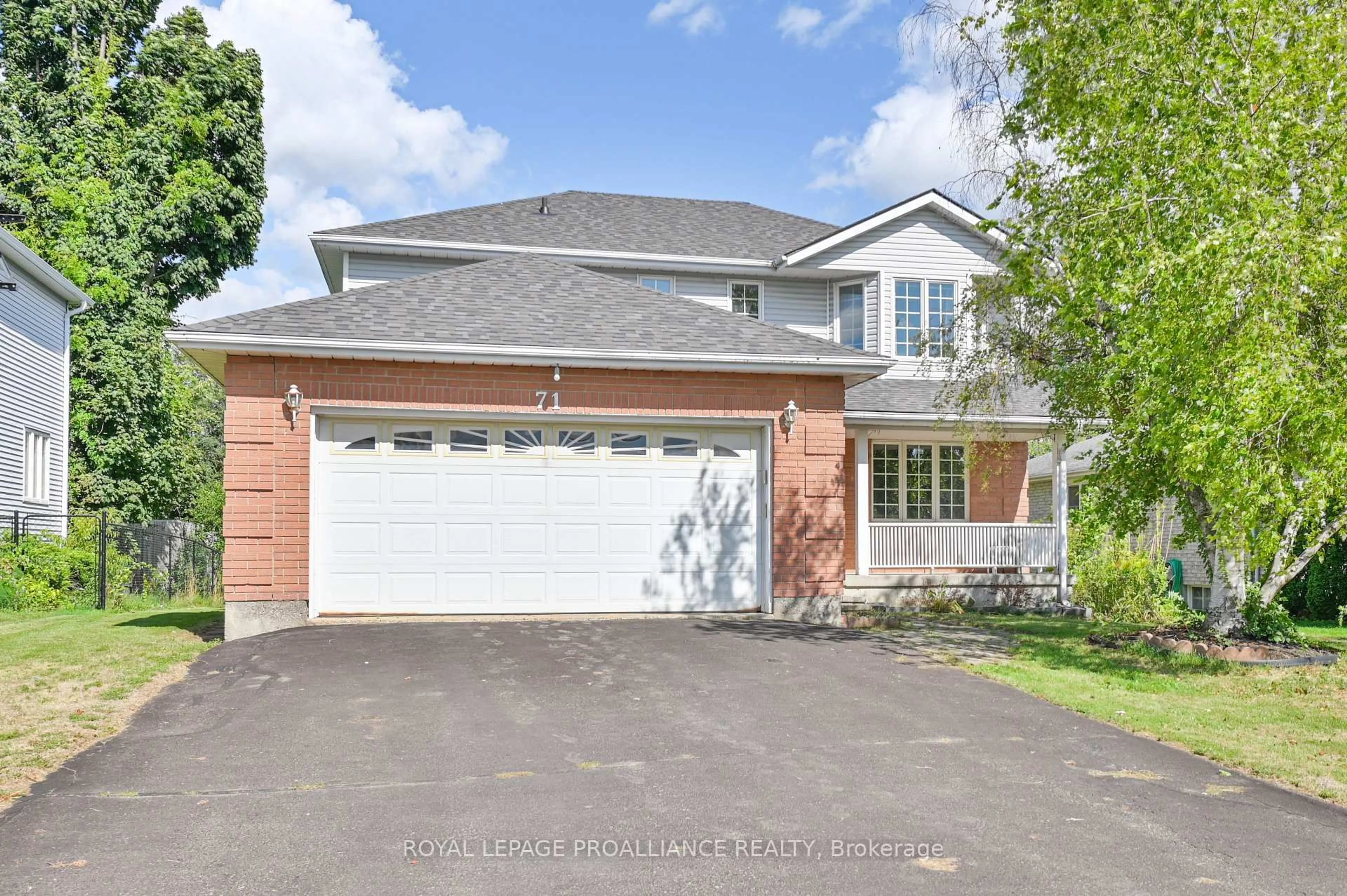 Home with brick exterior material, street for 71 Avondale Rd, Belleville Ontario K8P 4G2