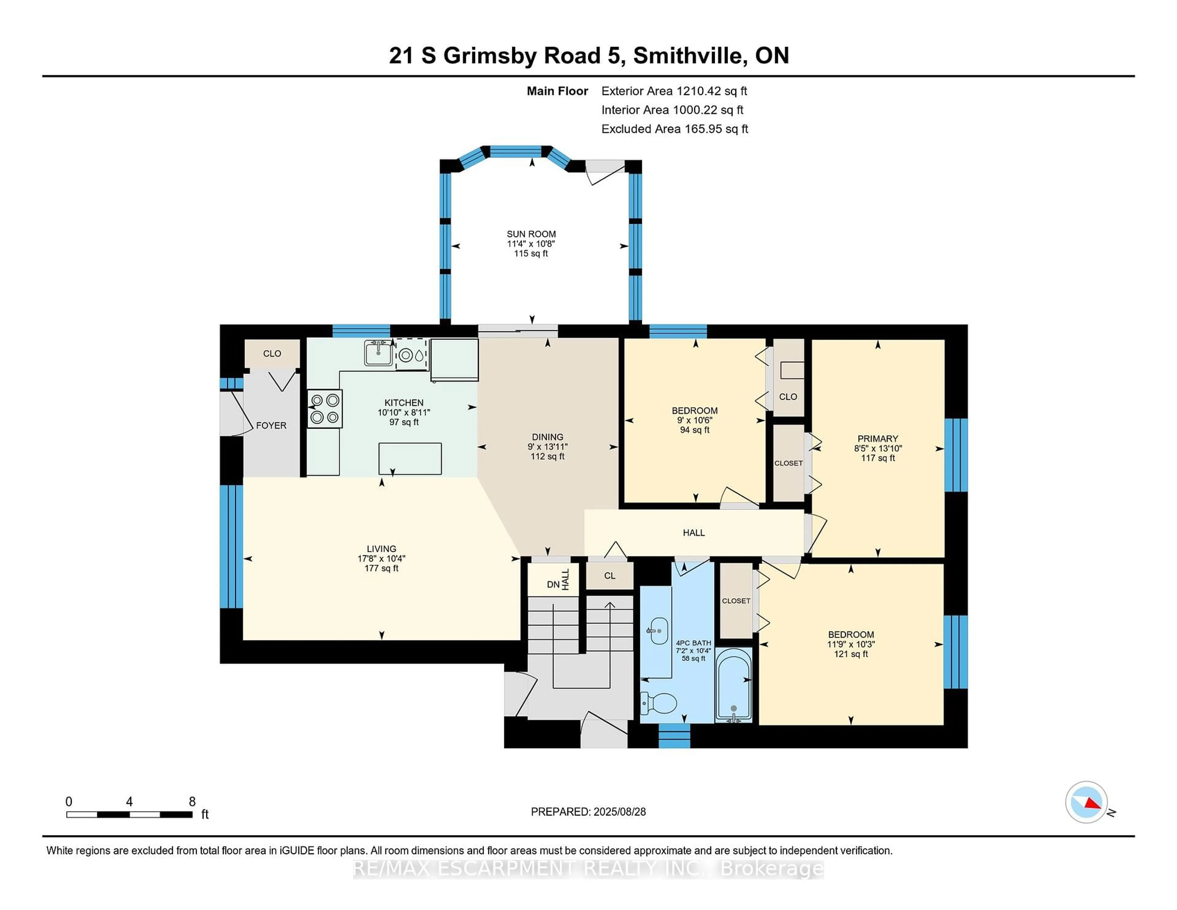 Floor plan for 21 South Grimsby Road 5, West Lincoln Ontario L0R 2A0