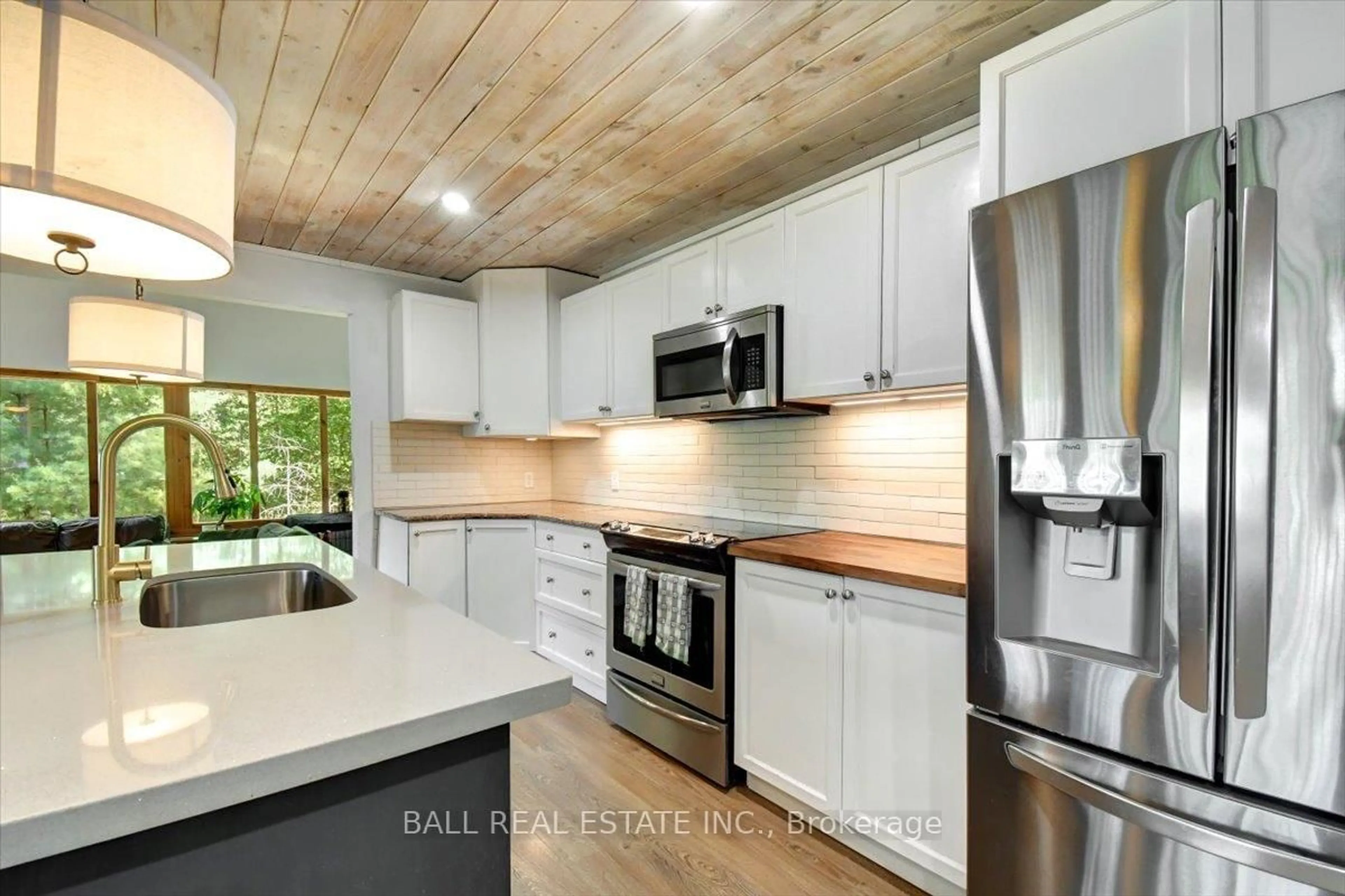 Open concept kitchen, unknown for 51 Lucerne Lake Dr, Faraday Ontario K0L 2L0