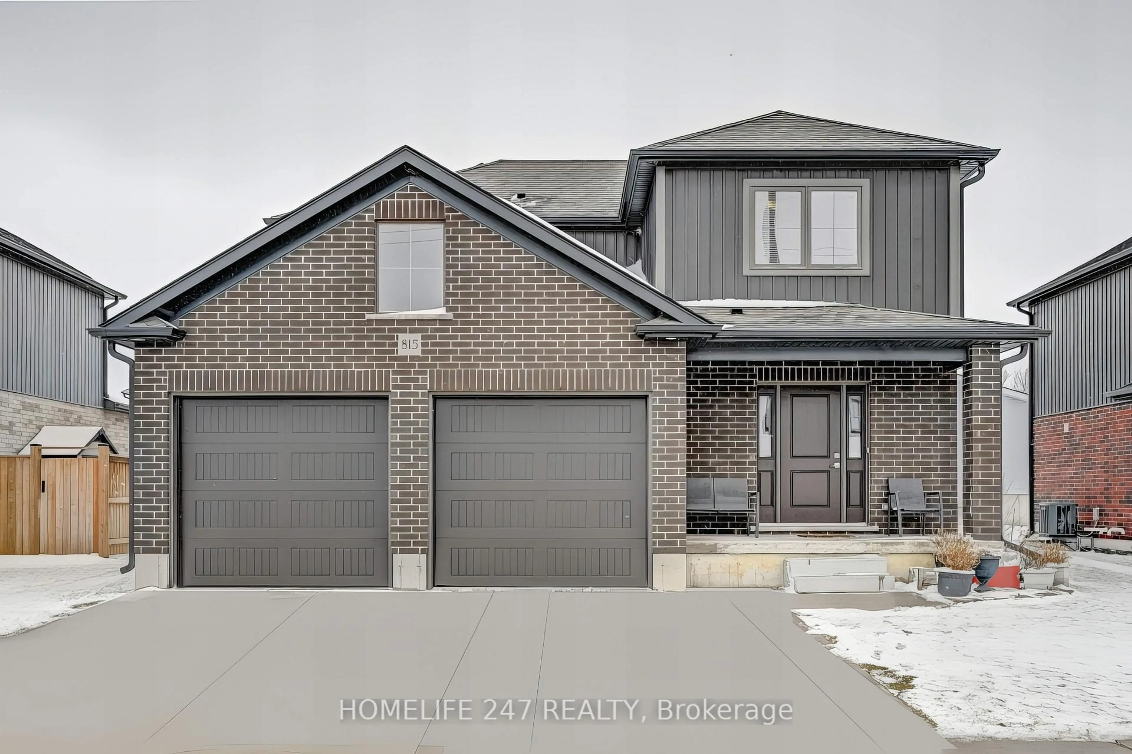 Home with brick exterior material, street for 815 Binning St, North Perth Ontario N4W 1H3