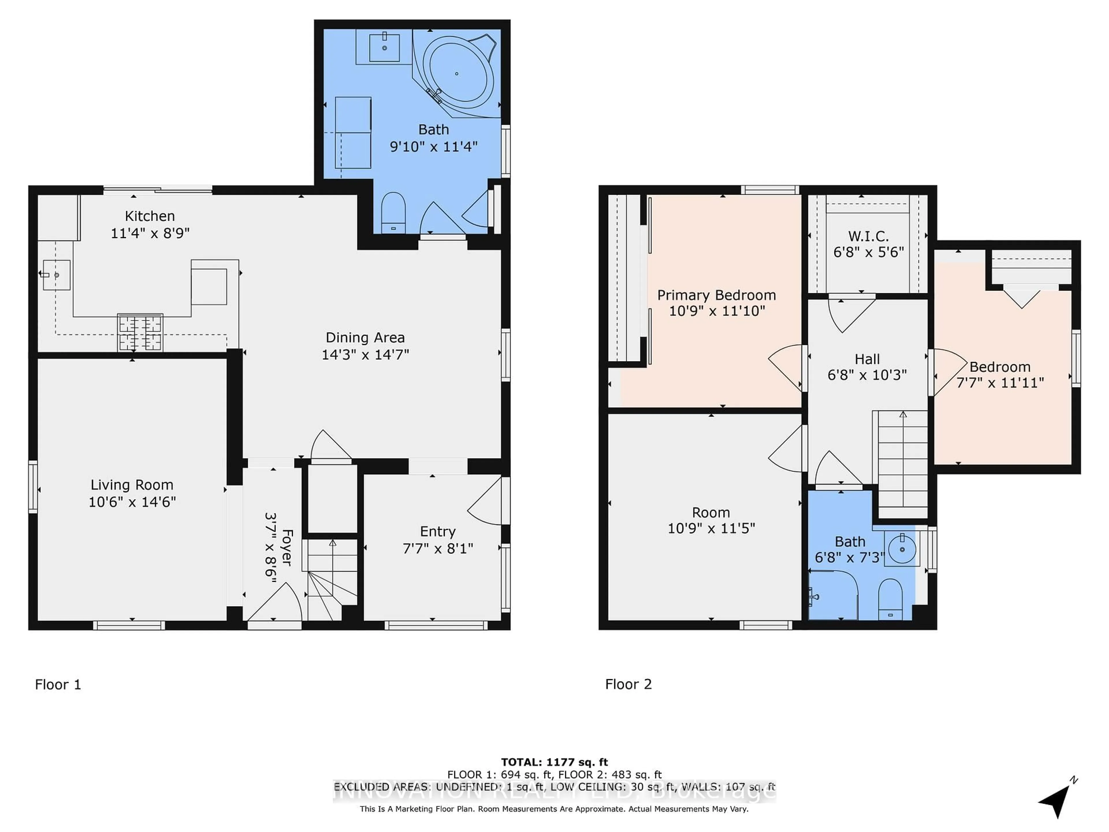 Floor plan for 19 Herriott St, Carleton Place Ontario K7C 2A4