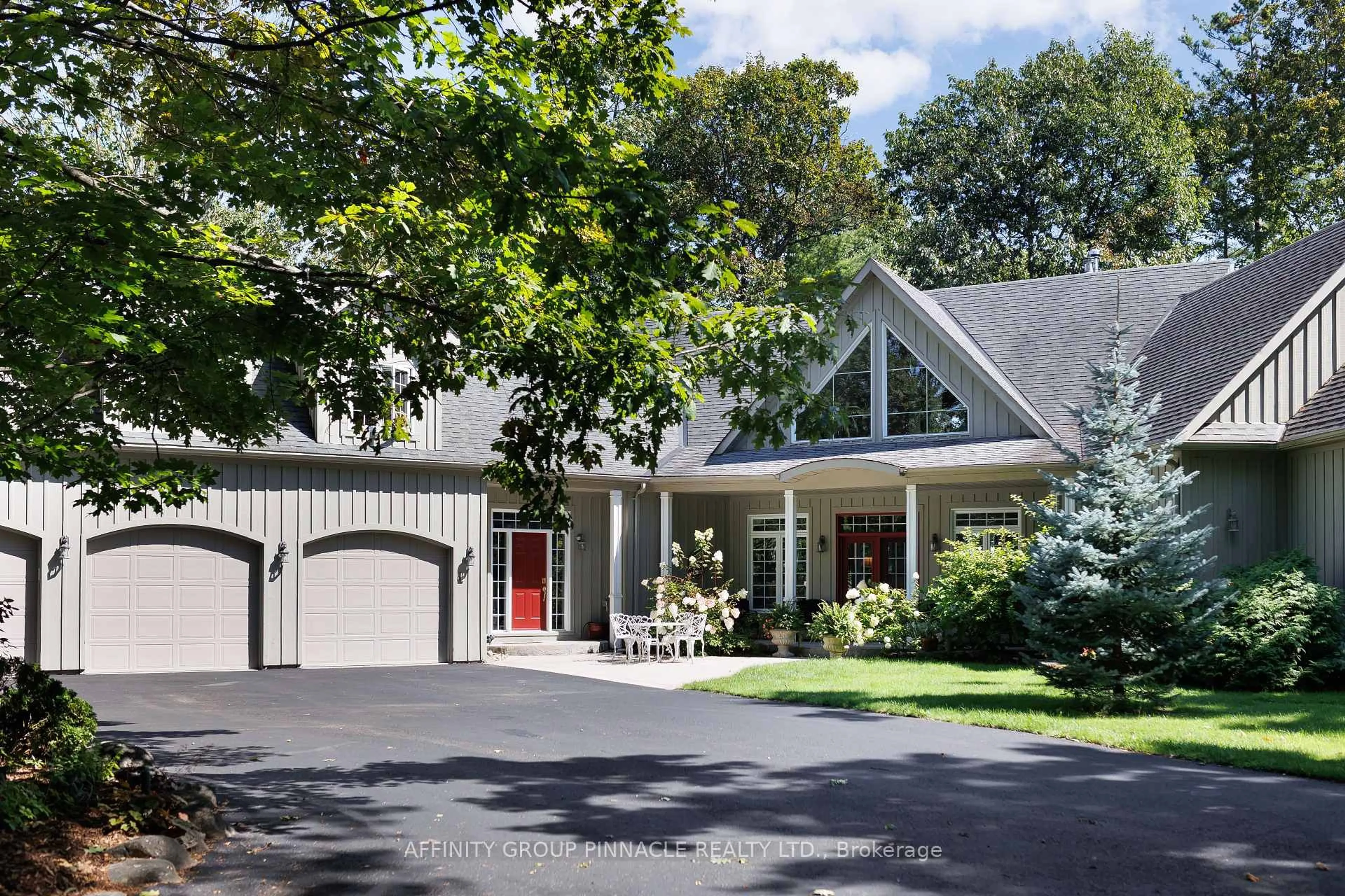 Home with vinyl exterior material, street for 12 Edgewood Dr, Kawartha Lakes Ontario K0M 1N0