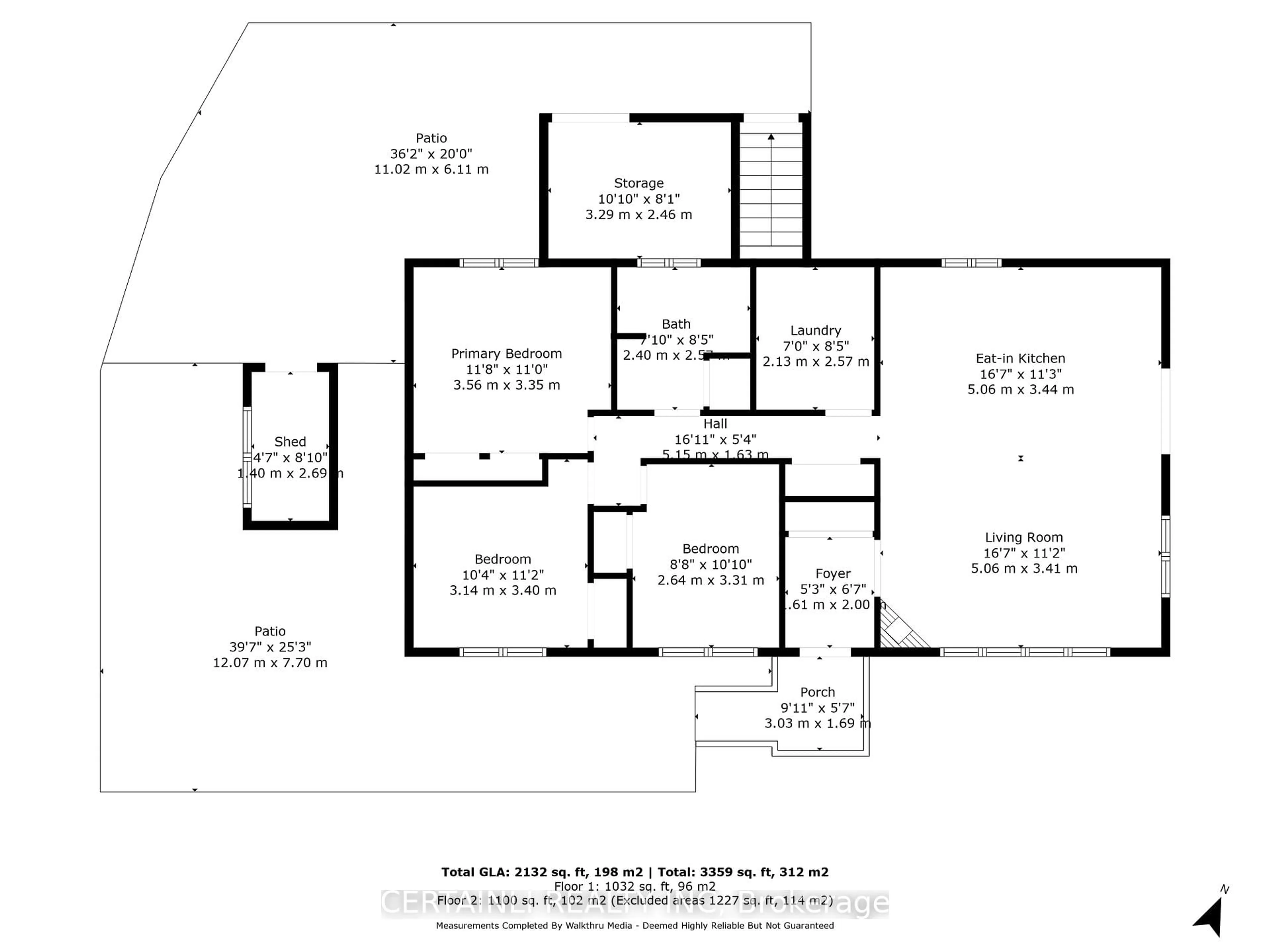 Floor plan for 190 Ann St, North Middlesex Ontario N0M 2K0