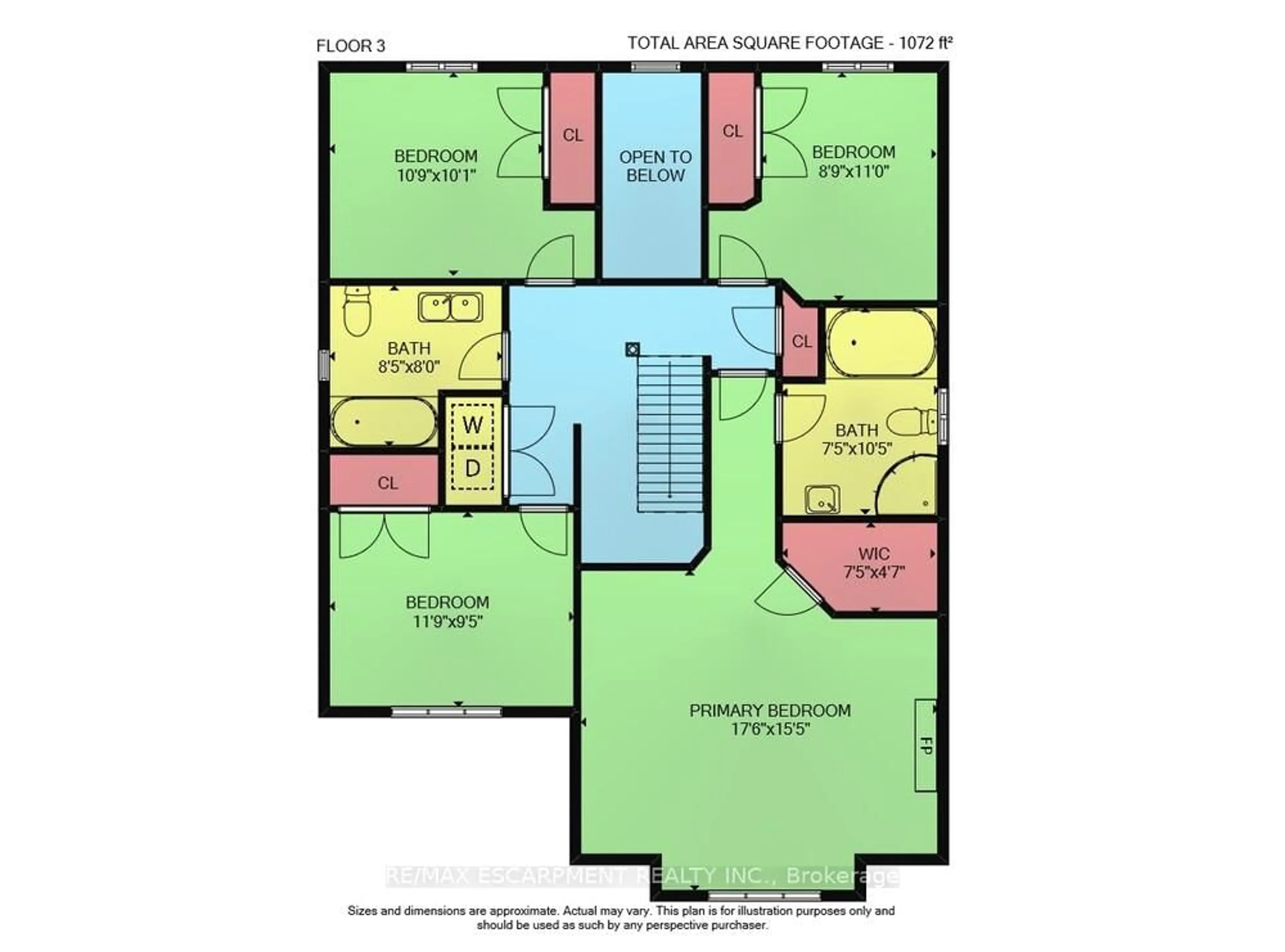 Floor plan for 4896 Allan Crt, Lincoln Ontario L3J 1M3