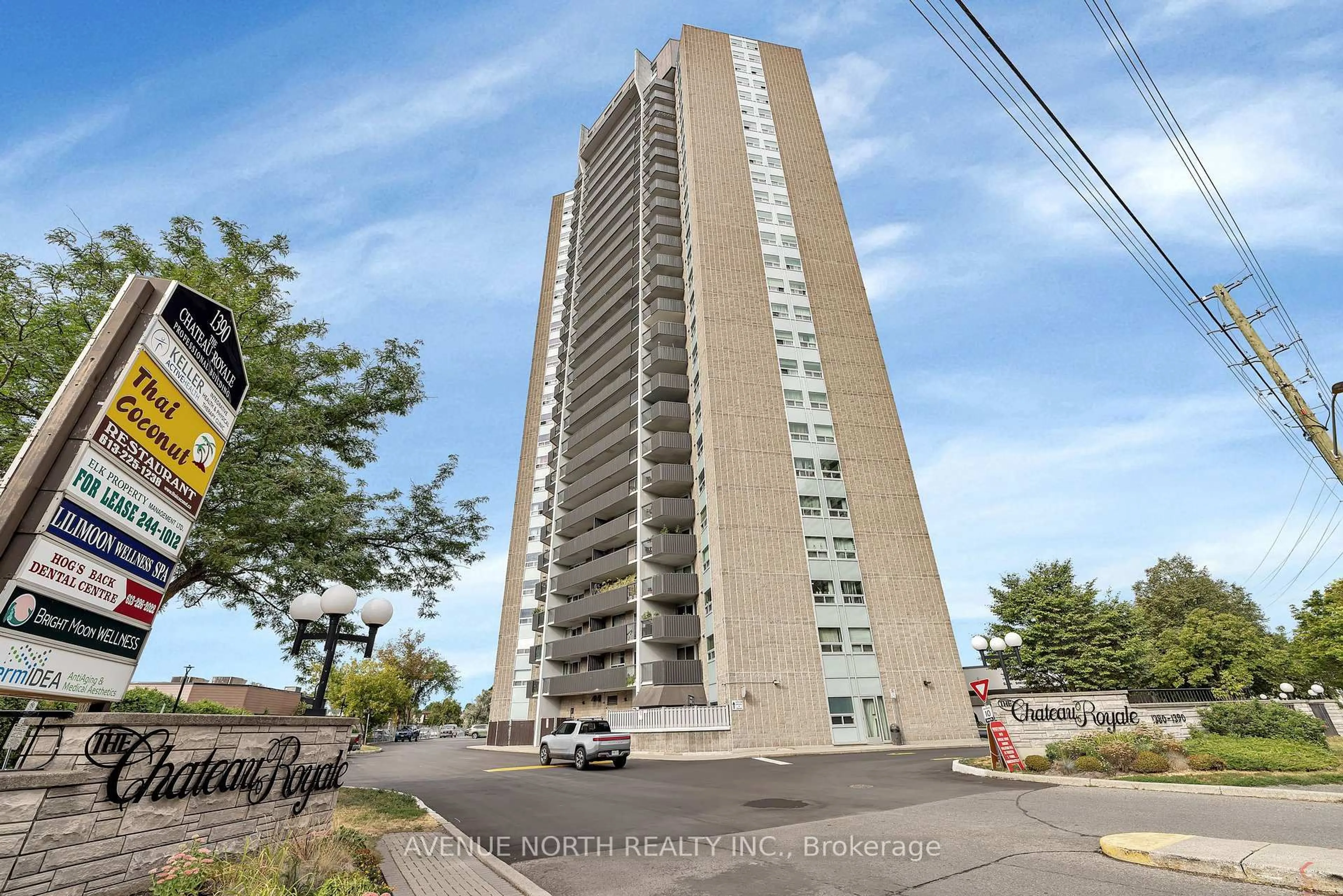 A pic from outside/outdoor area/front of a property/back of a property/a pic from drone, building for 1380 Prince Of Wales Dr #808, Ottawa Ontario K2C 3N5
