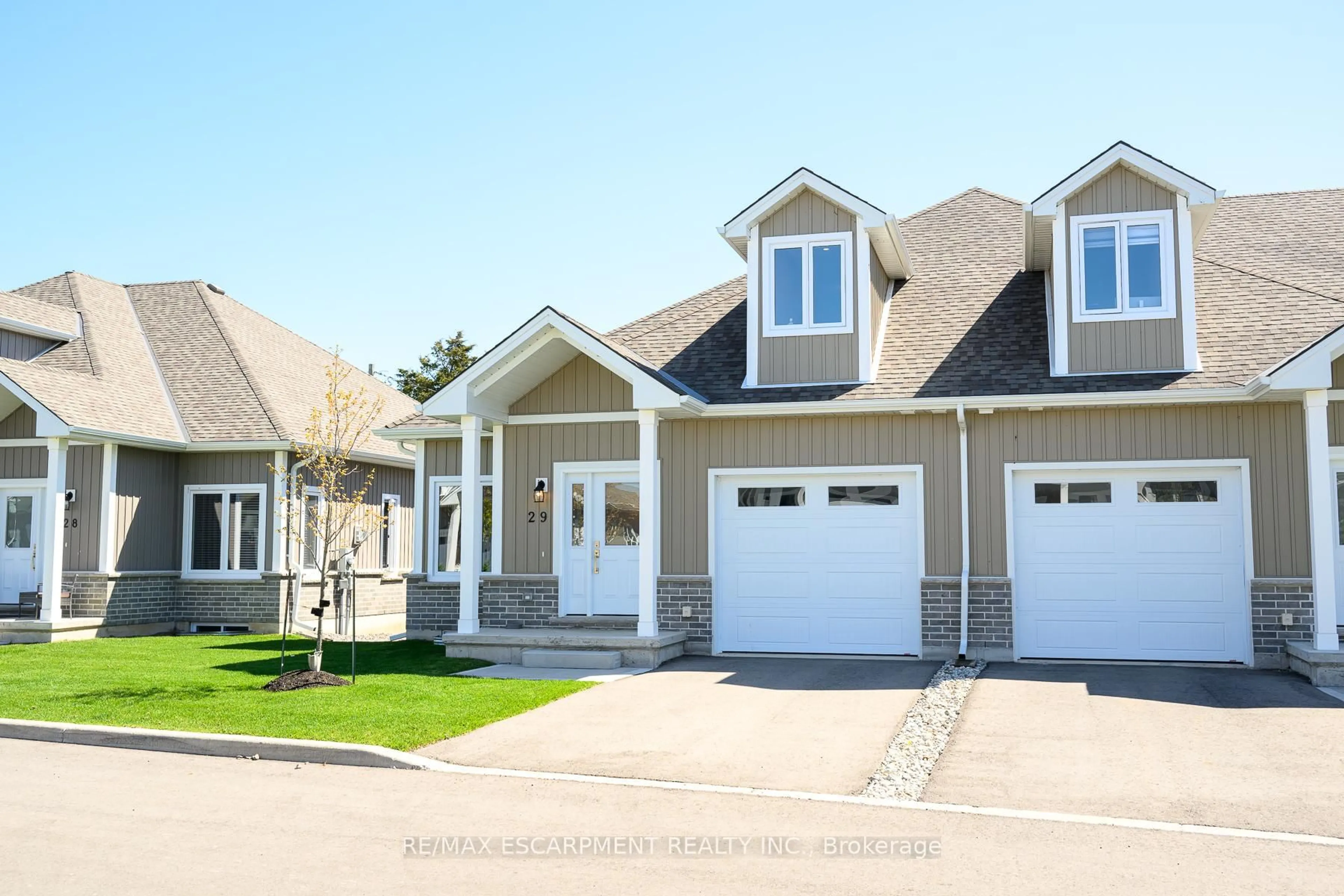 Home with vinyl exterior material, street for 744 Nelson St #29, Norfolk Ontario N0A 1N0