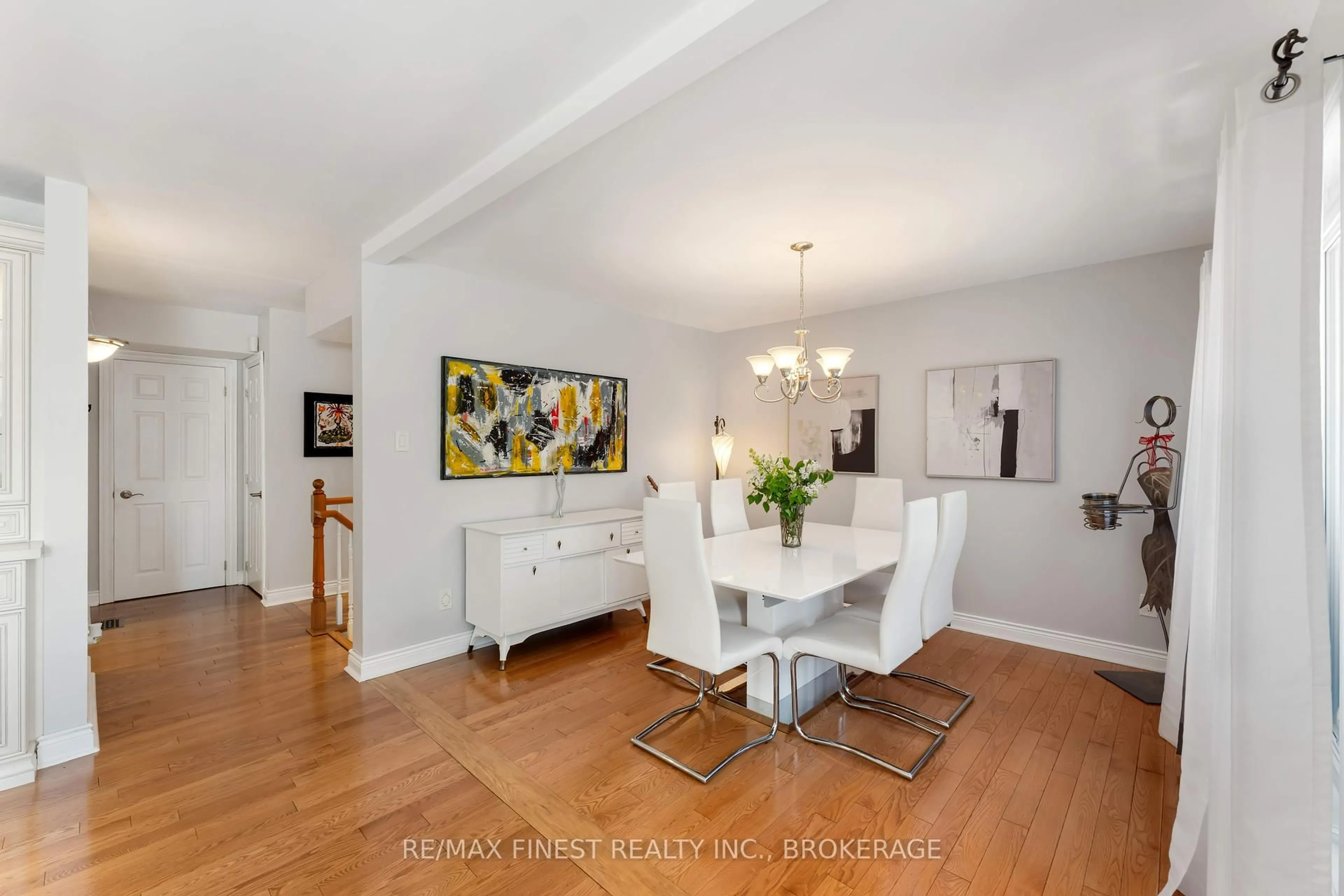 Dining room, wood/laminate floor for 466 Colebrook Rd, Yarker Ontario K0K 3N0