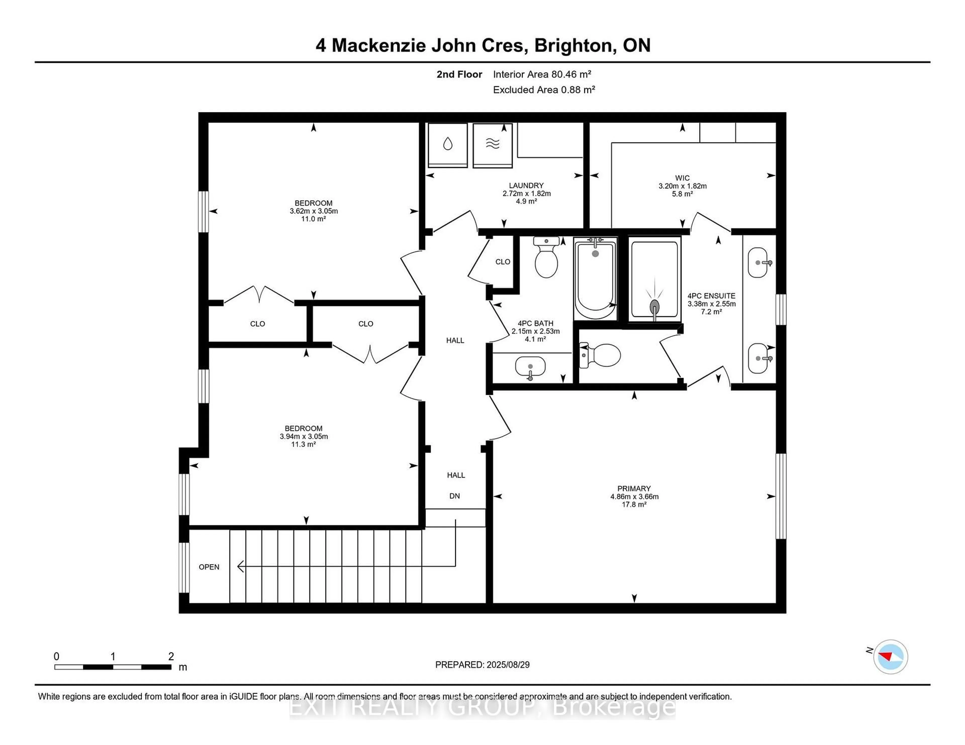 Floor plan for 4 Mackenzie John Cres, Brighton Ontario K0K 1H0