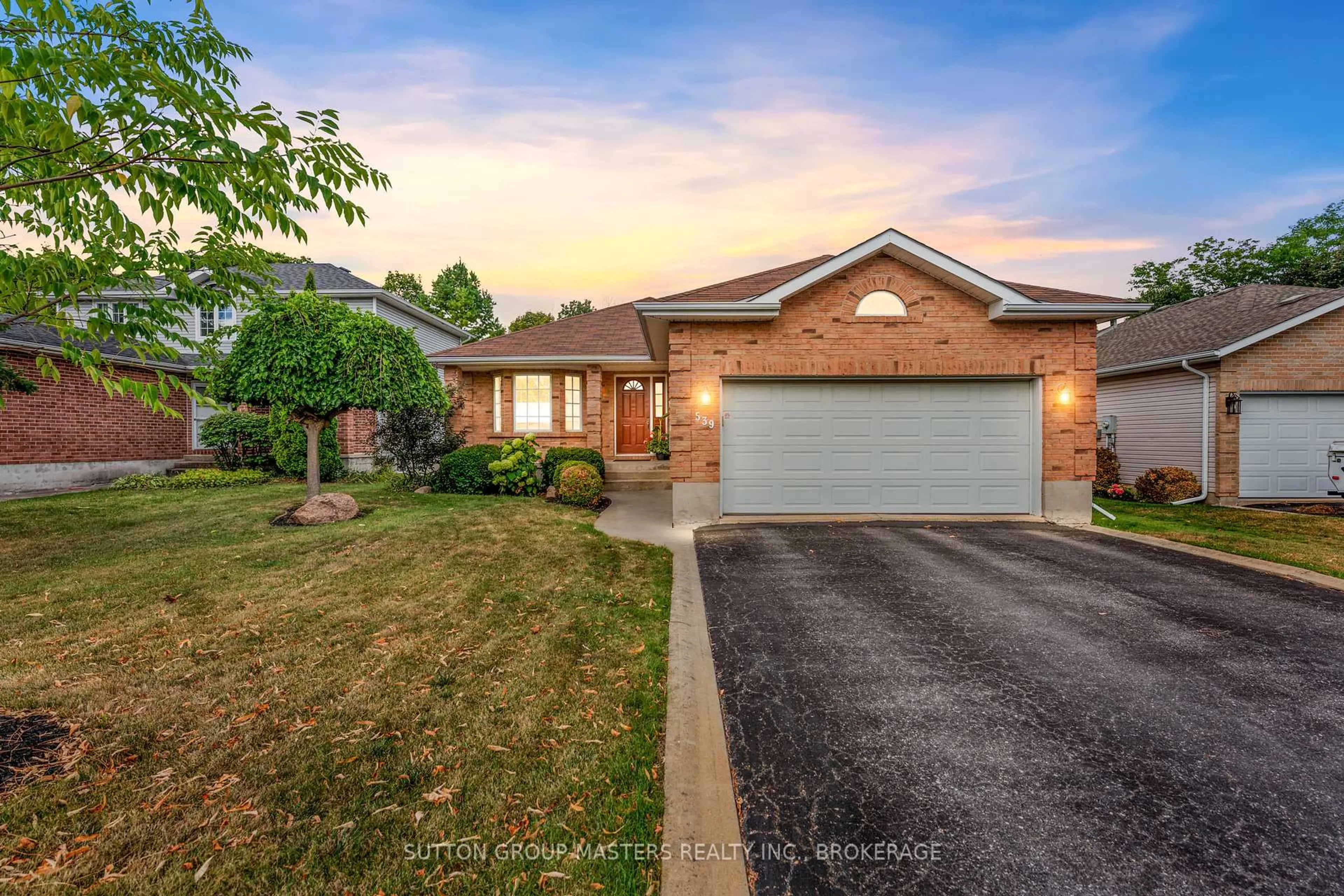 Home with brick exterior material, street for 539 Sackville Cres, Kingston Ontario K7M 8W3