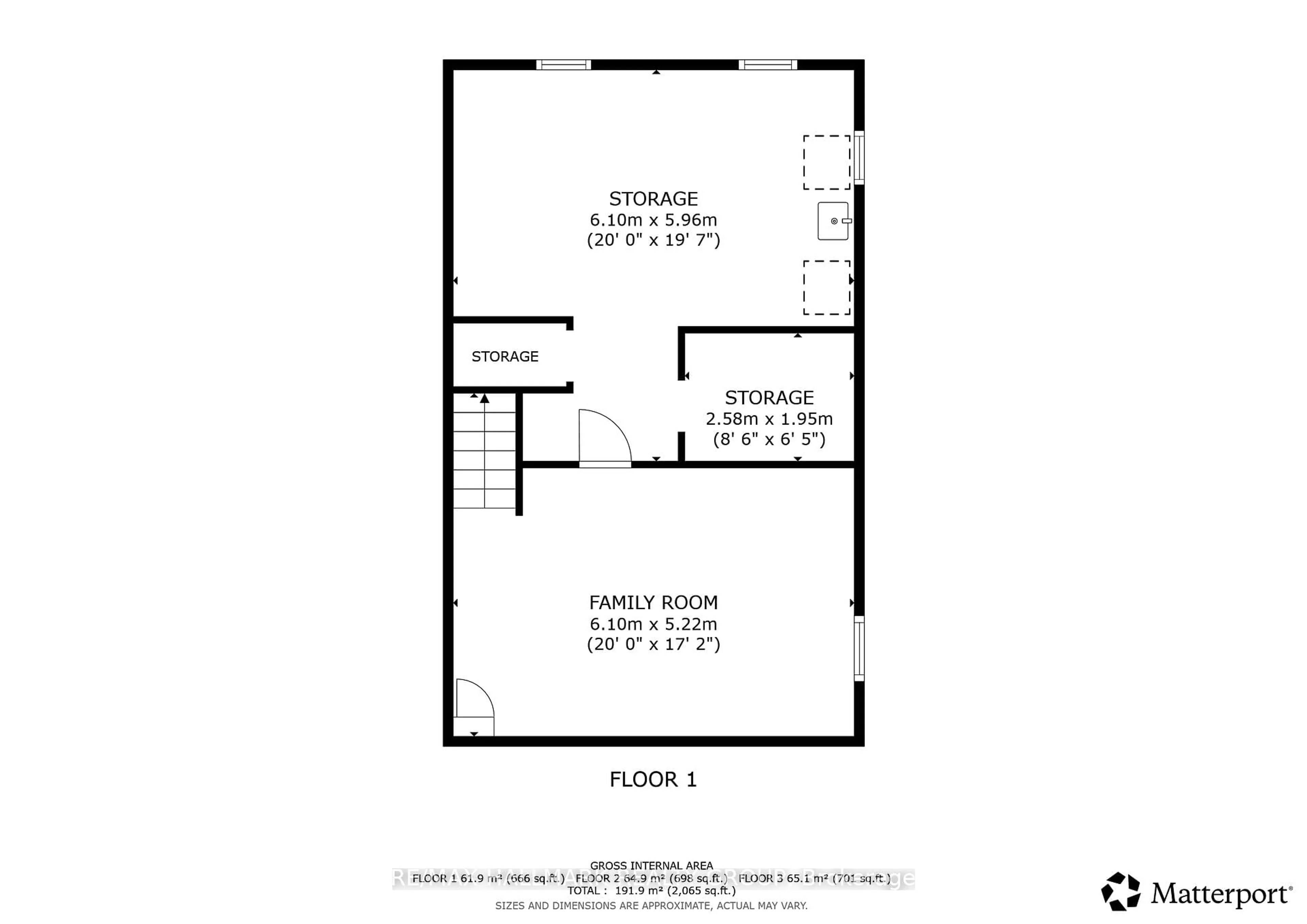 Floor plan for 904 Pinewood Cres, Ottawa Ontario K2B 5Y4