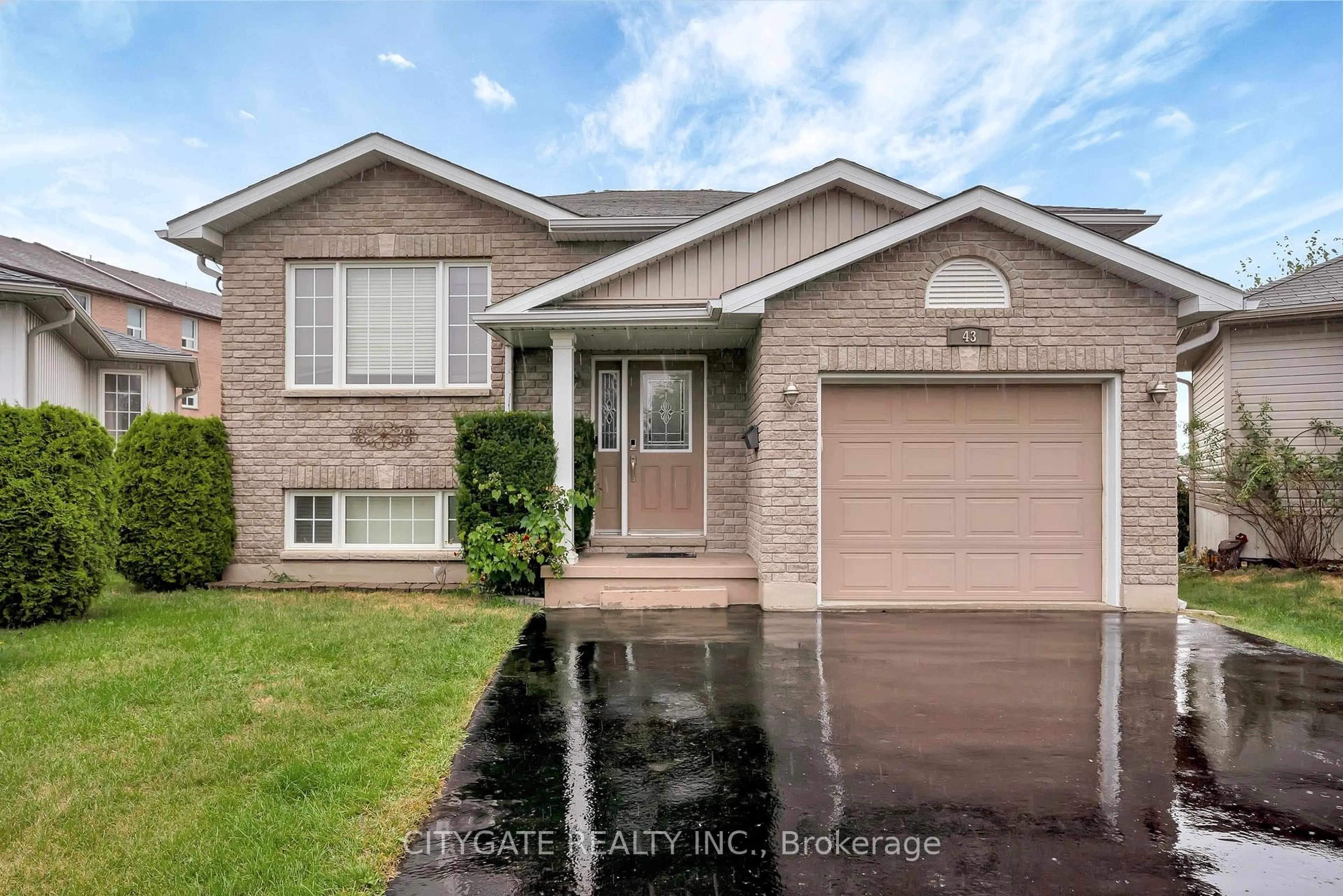 Home with brick exterior material, street for 43 Follwell Cres, Belleville Ontario K8N 5Z6