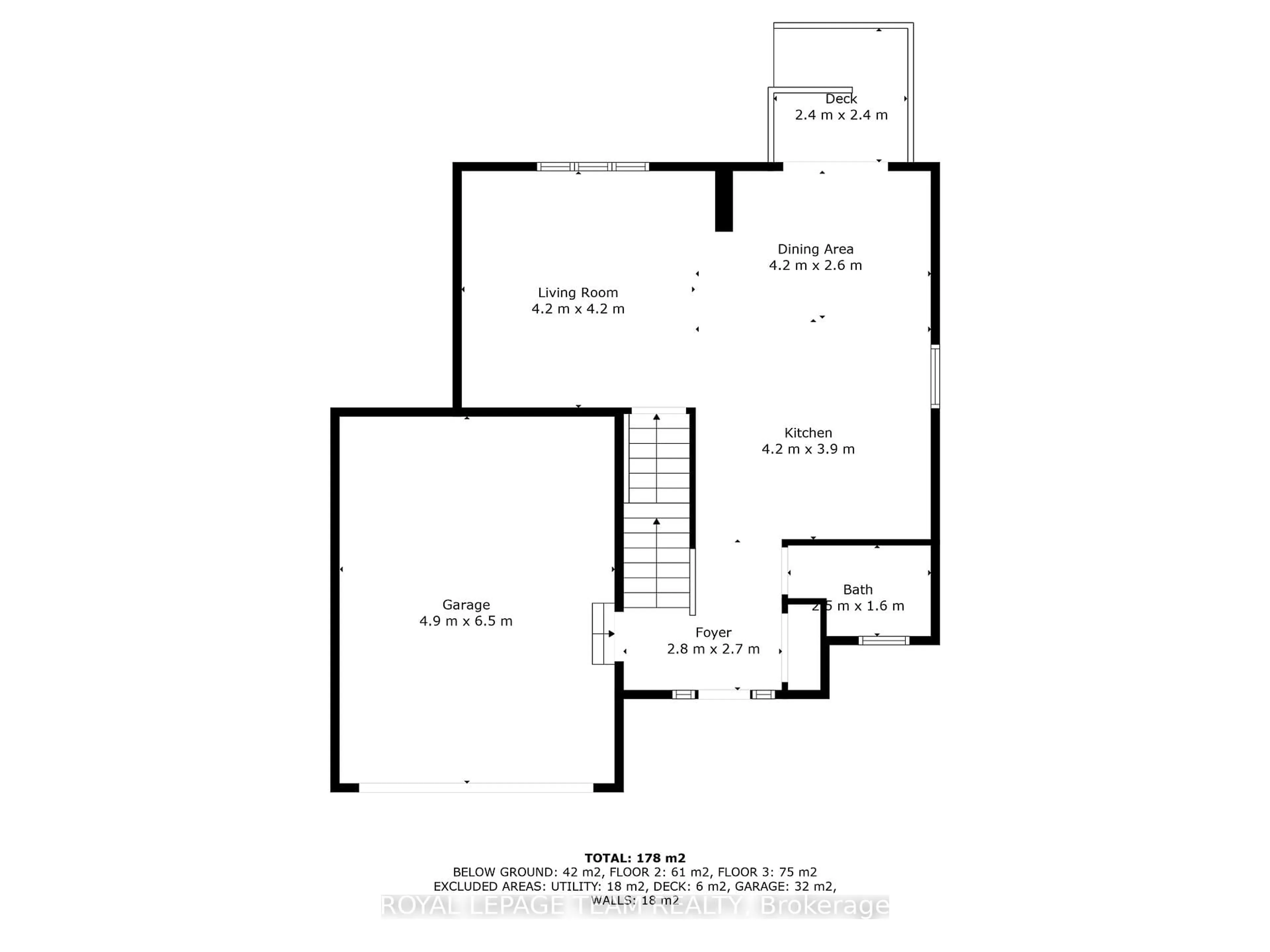 Floor plan for 29 Carter Cres, Arnprior Ontario K7S 0C4