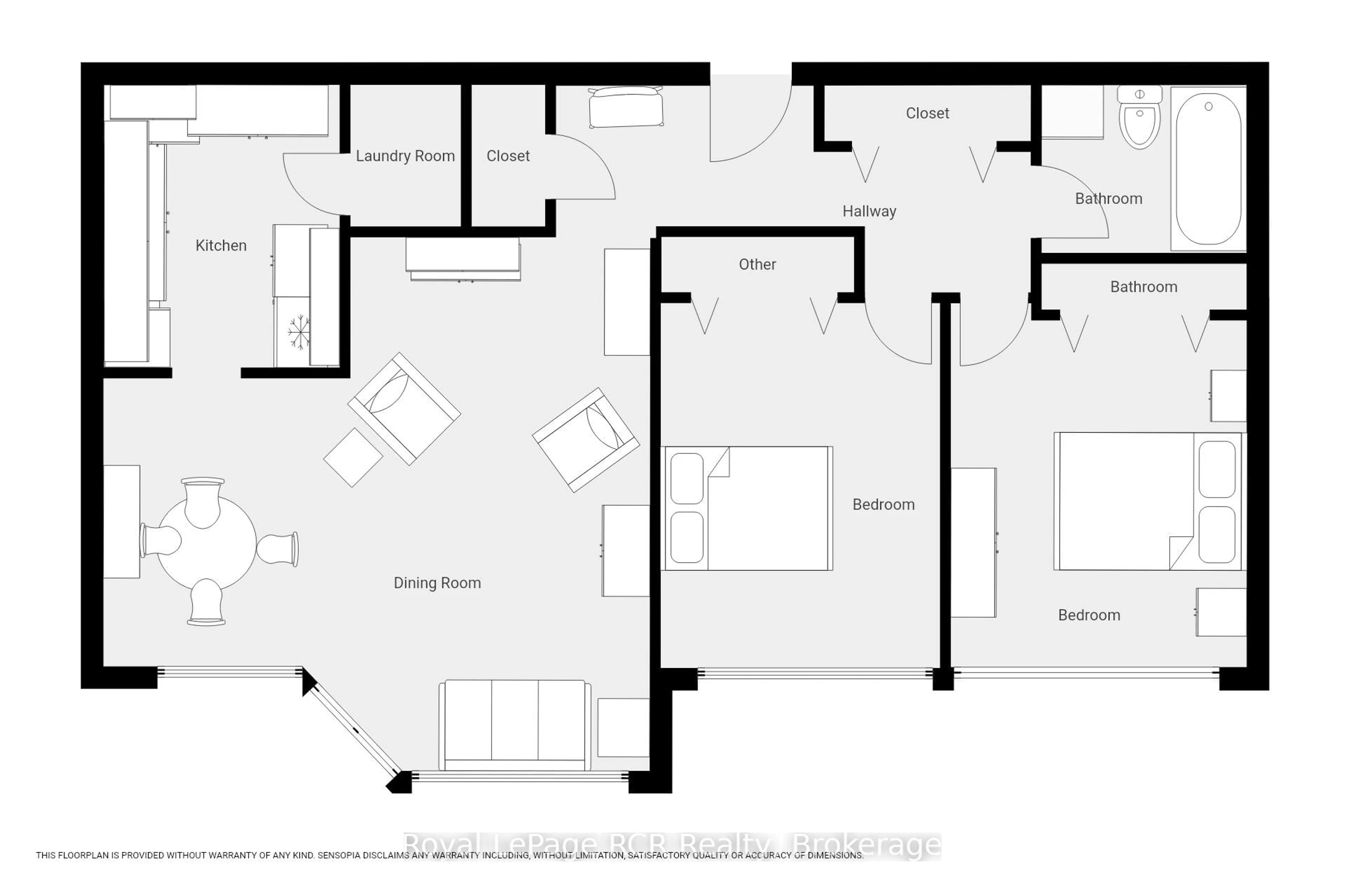 Floor plan for 860 9TH St #410, Owen Sound Ontario N4K 1R2