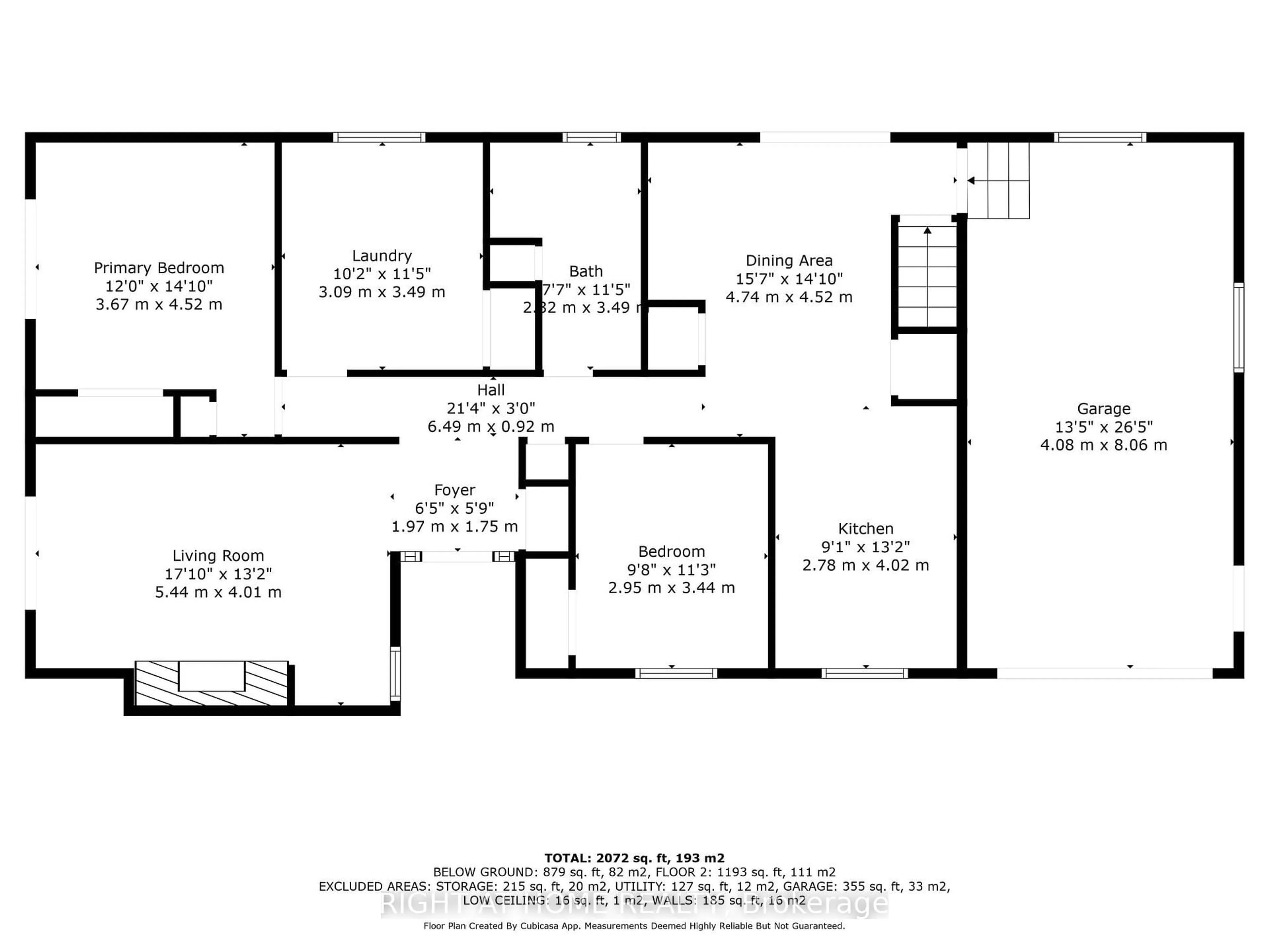 Floor plan for 1835 Ch. du Traversier St, Alfred and Plantagenet Ontario K0B 1J0