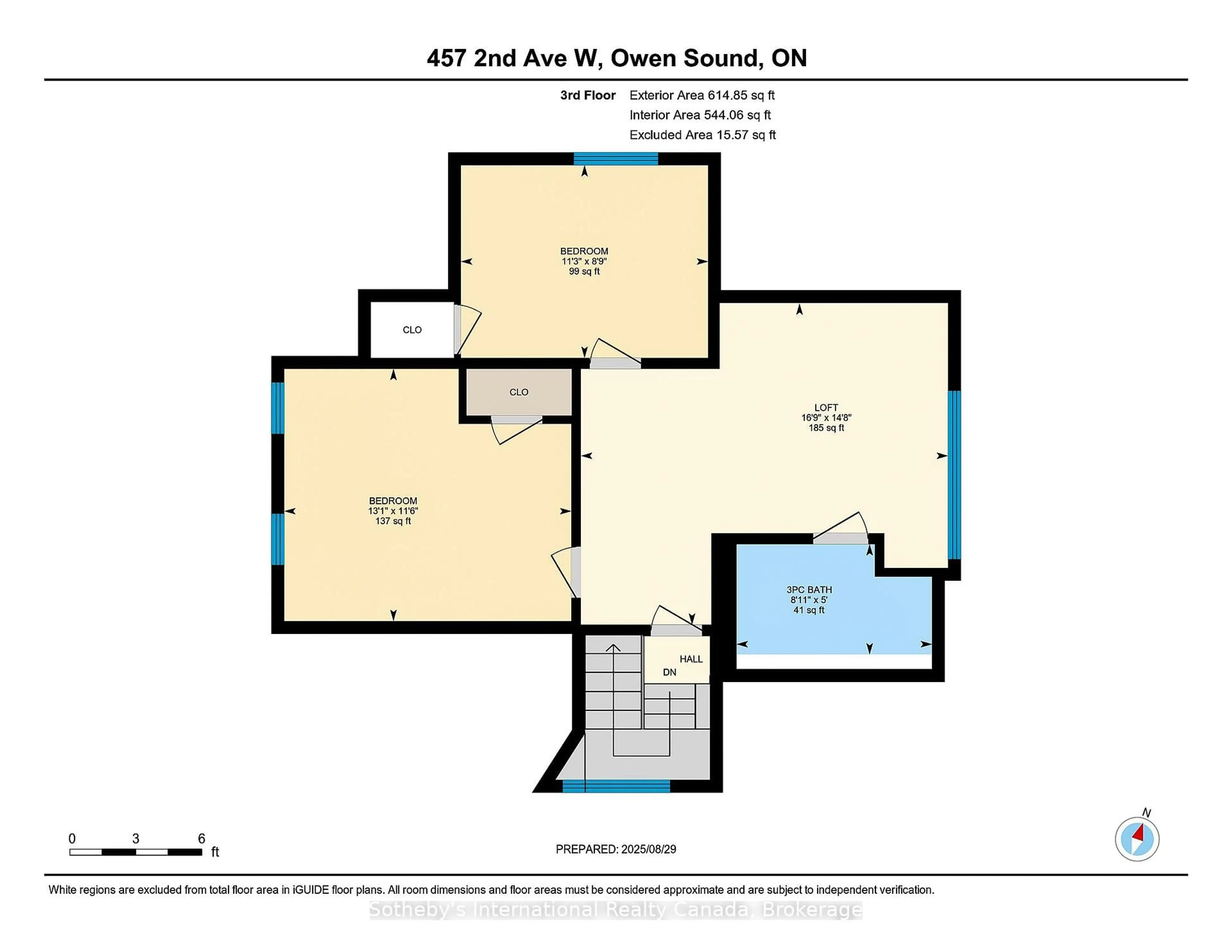 Floor plan for 457 2nd Ave, Owen Sound Ontario N4K 4L9