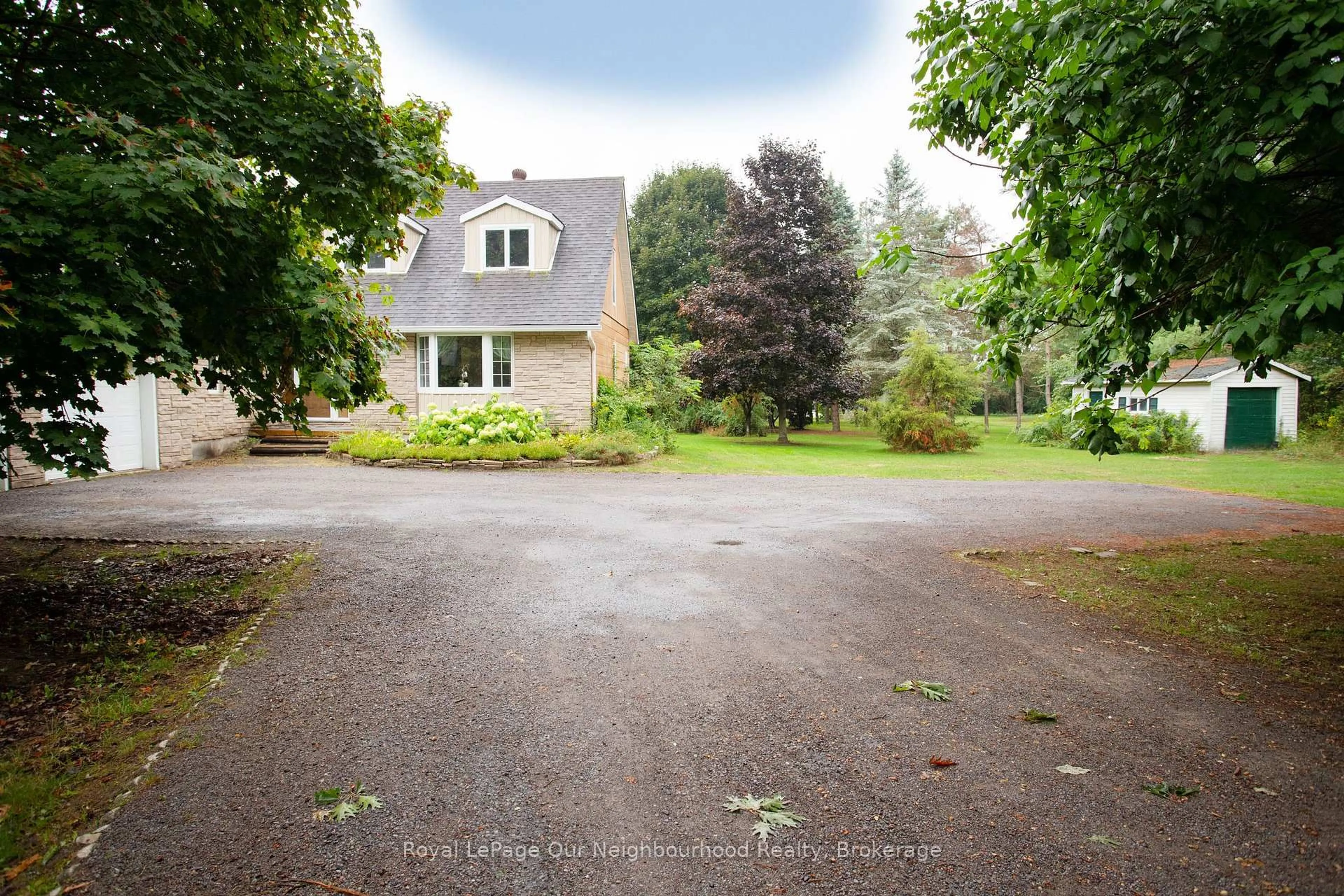 A pic from outside/outdoor area/front of a property/back of a property/a pic from drone, street for 277 Crandall Rd, Cramahe Ontario K0K 1S0