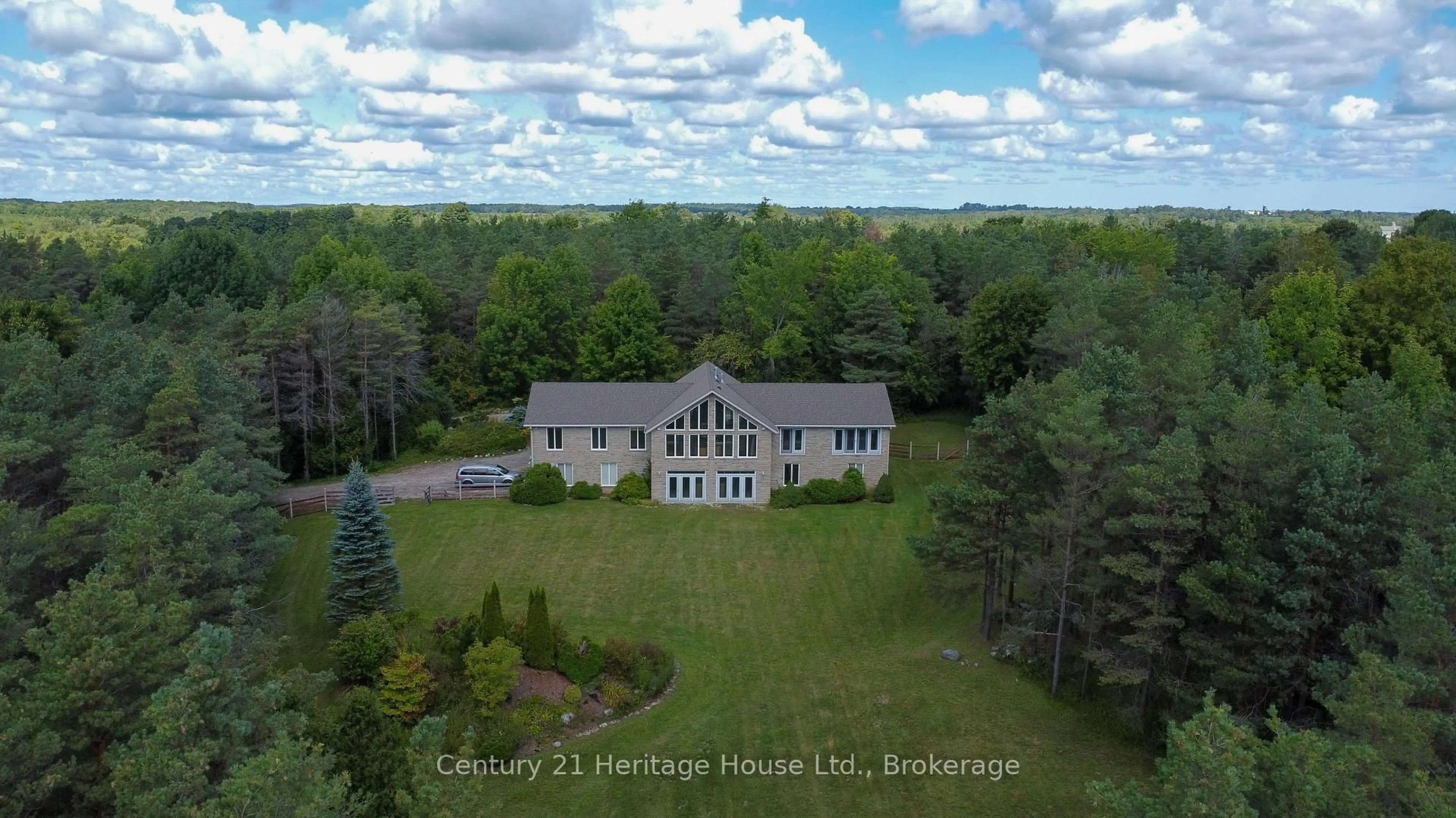A pic from outside/outdoor area/front of a property/back of a property/a pic from drone, building for 323041 Durham Rd, West Grey Ontario N0G 1R0