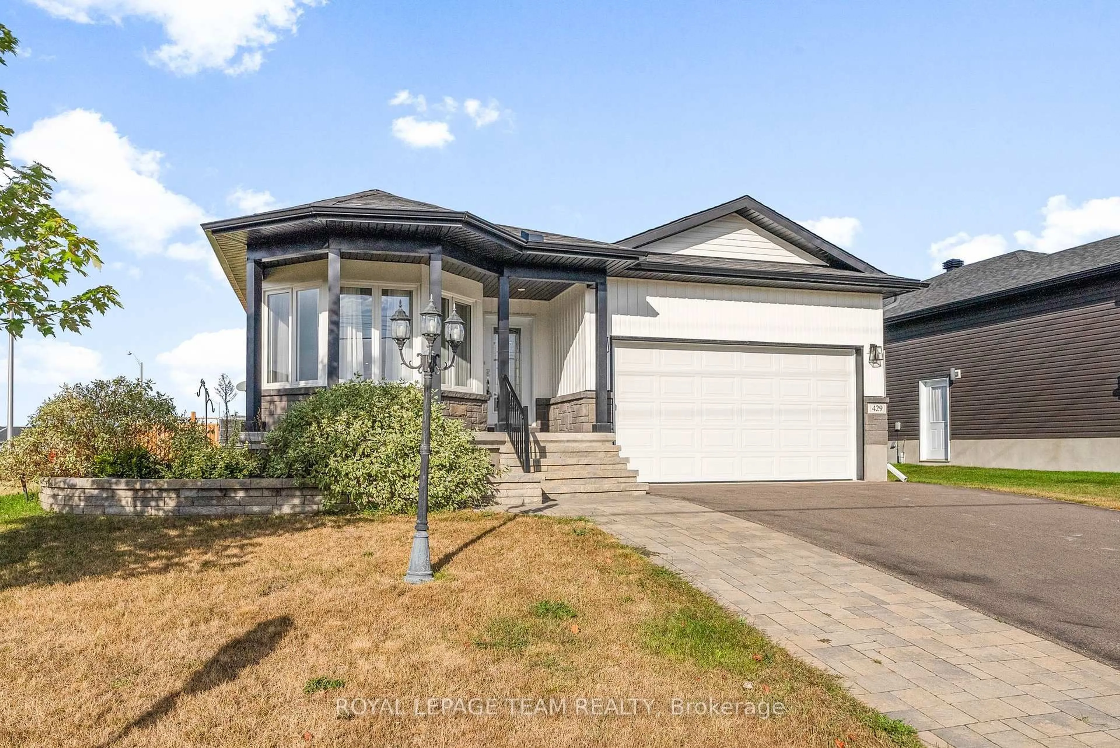 Home with vinyl exterior material, street for 429 Gillan Rd, Renfrew Ontario K7V 0B1