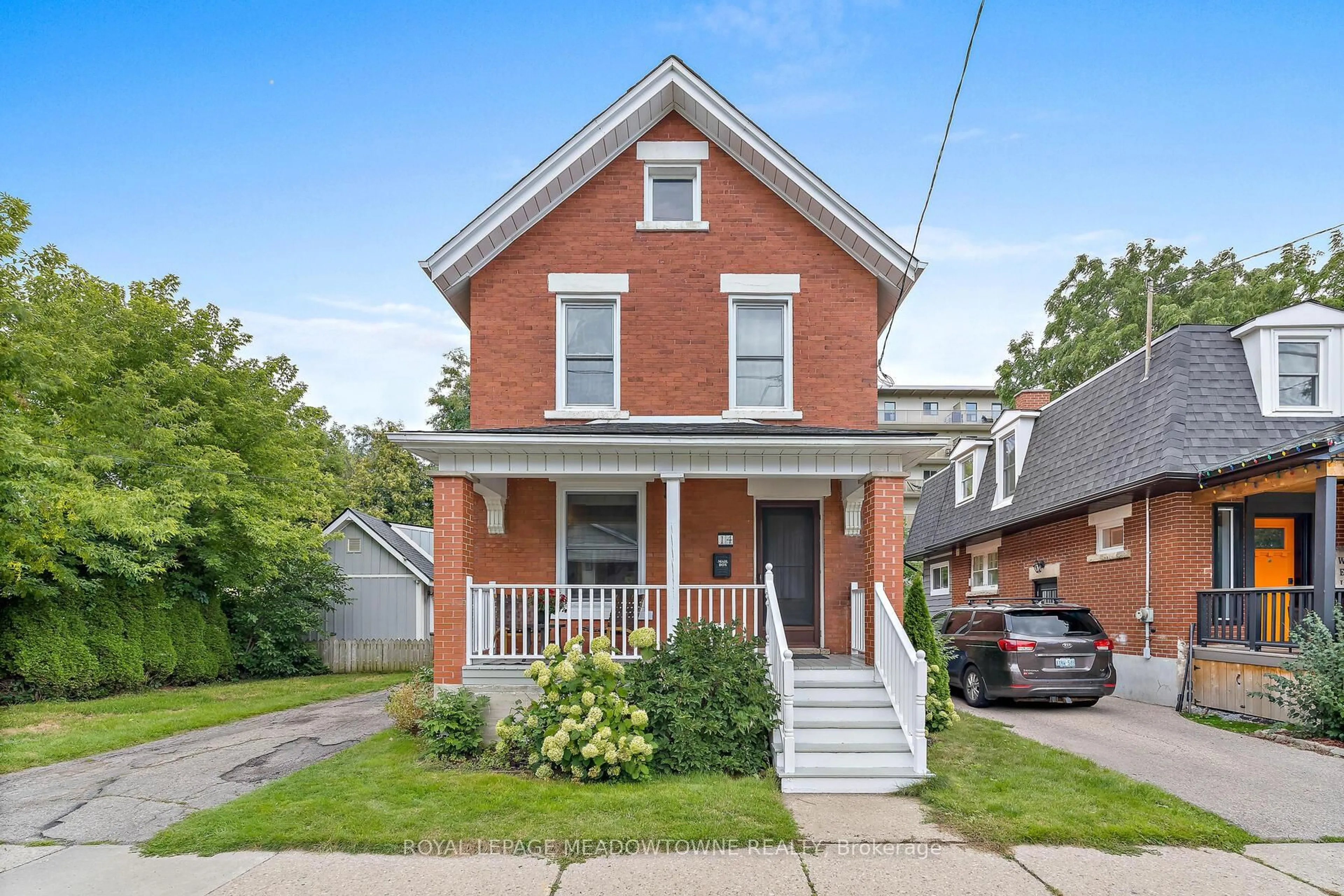 Home with brick exterior material, street for 14 Verney St, Guelph Ontario N1H 1N4