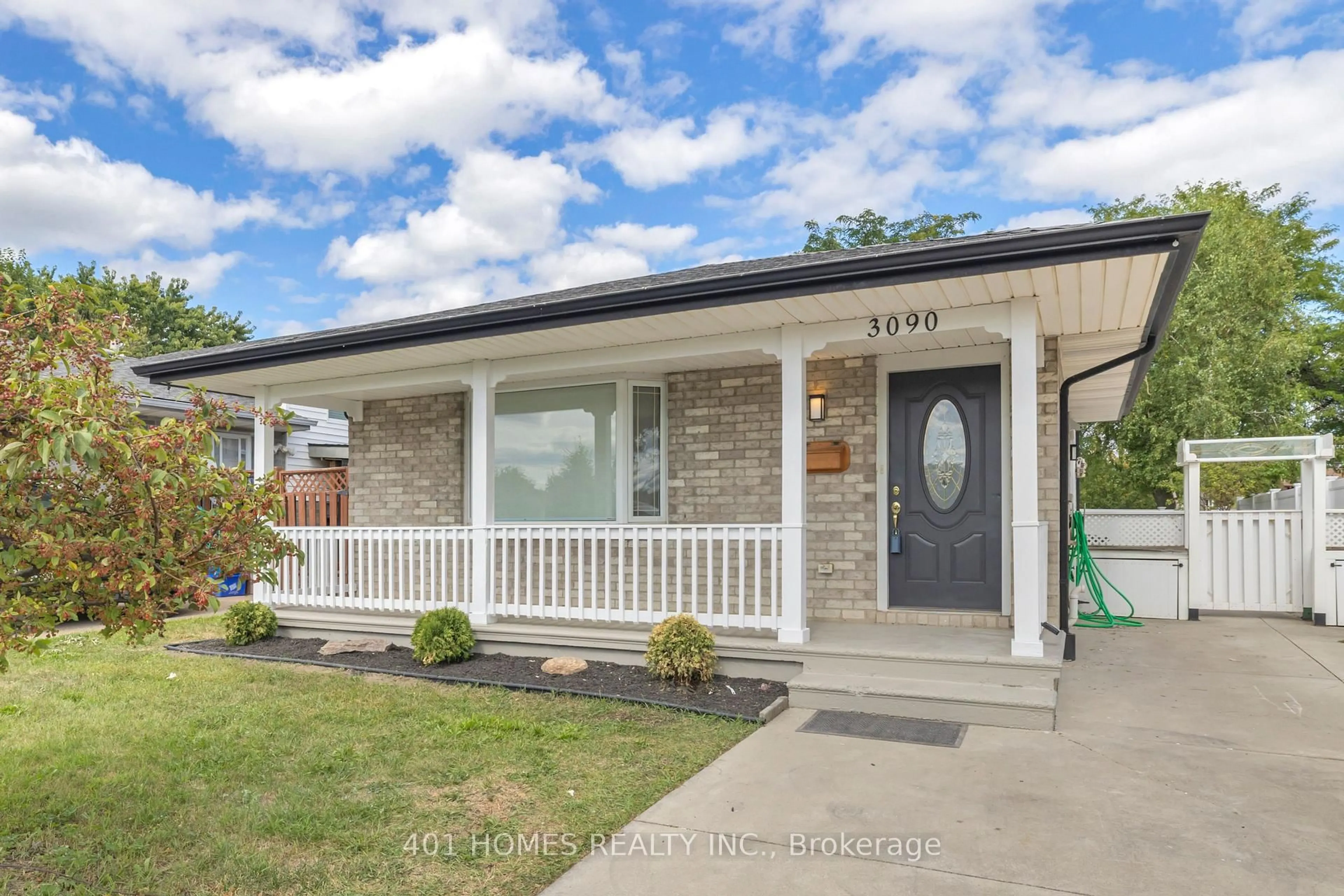 Home with vinyl exterior material, street for 3090 Conservation Dr, Windsor Ontario N8W 5B2