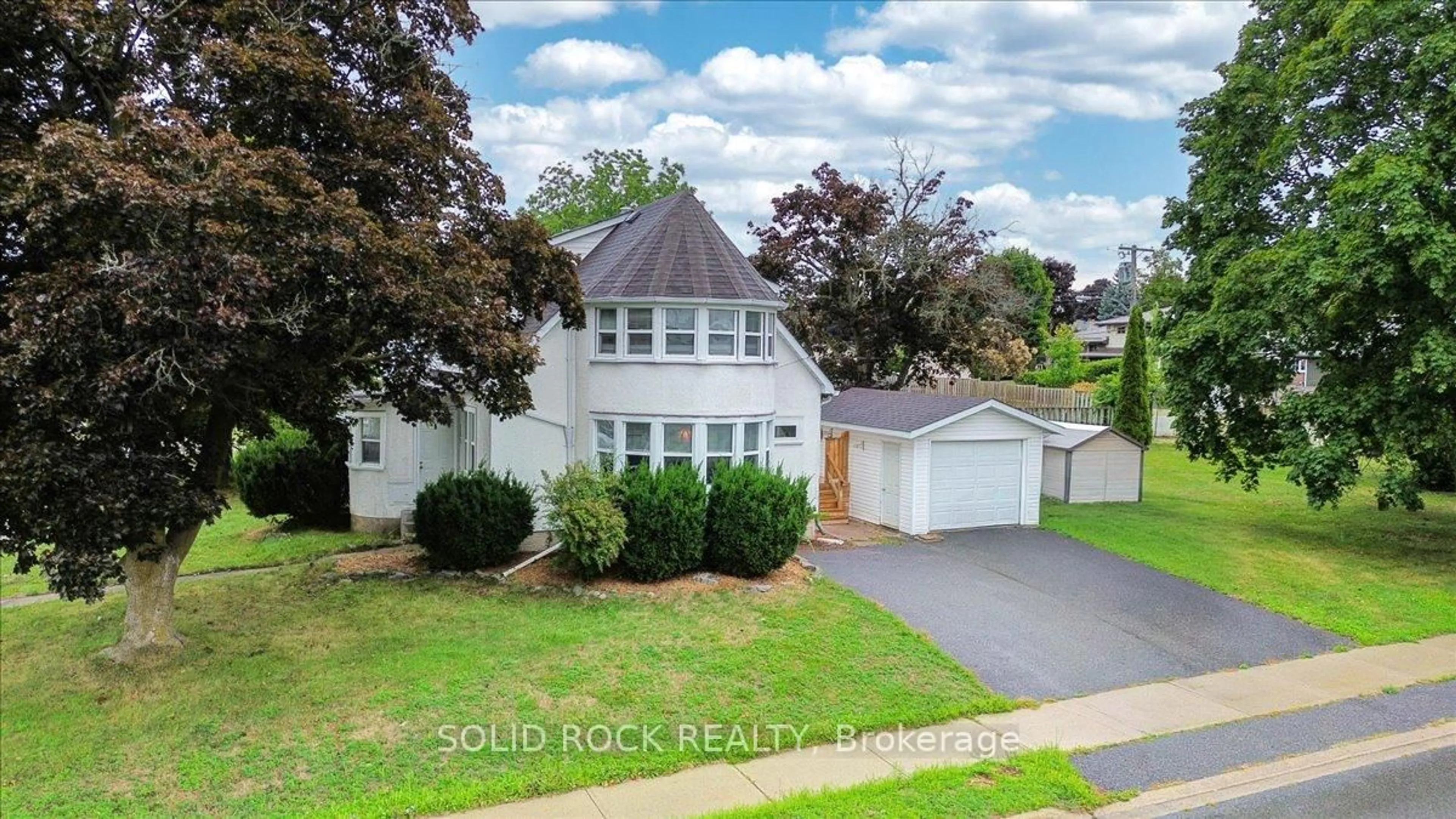 A pic from outside/outdoor area/front of a property/back of a property/a pic from drone, water/lake/river/ocean view for 141 Oliver Rd, Trent Hills Ontario K0L 1L0