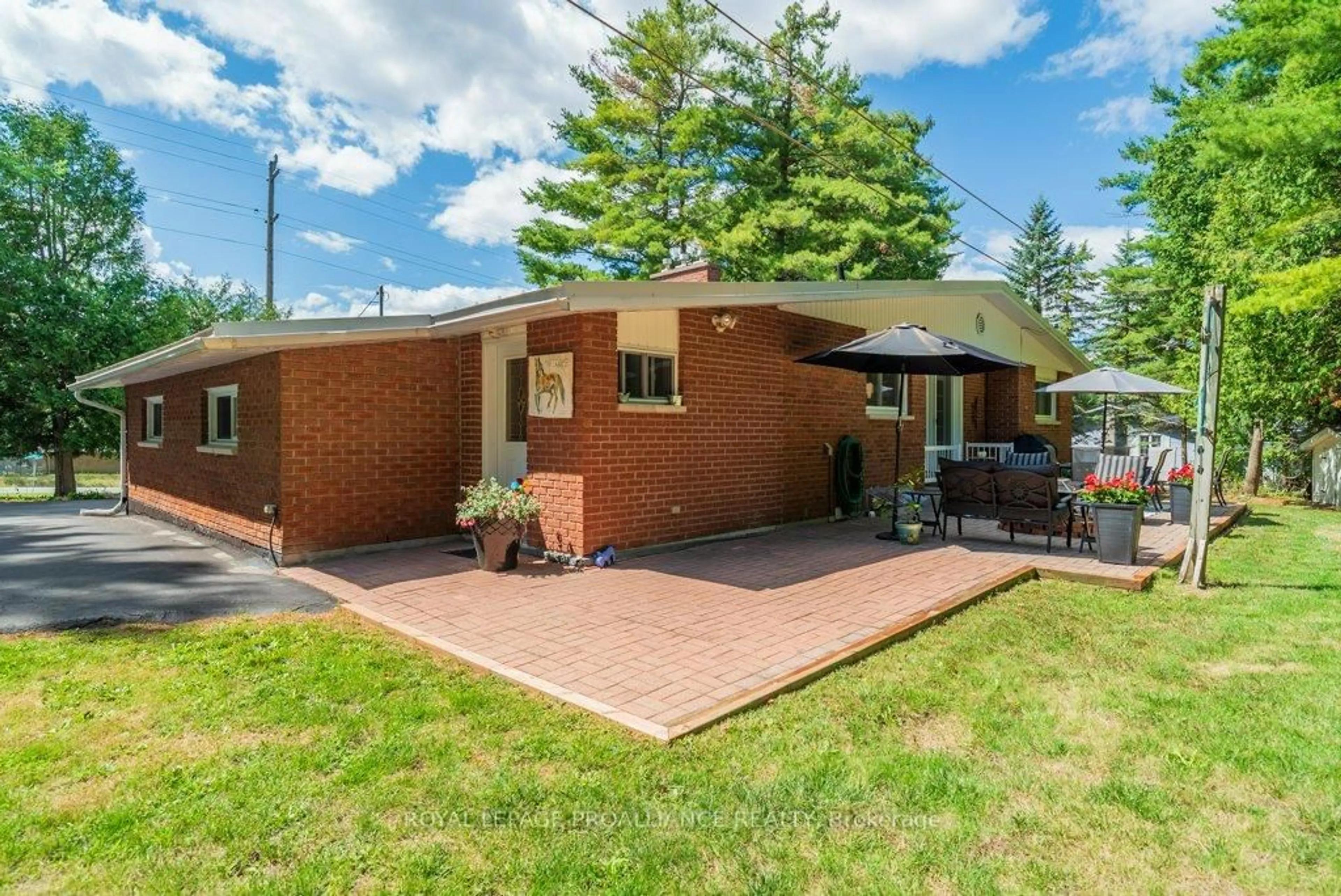 Home with brick exterior material, street for 1676 Foxboro Stirling Rd, Stirling Ontario K0K 3E0