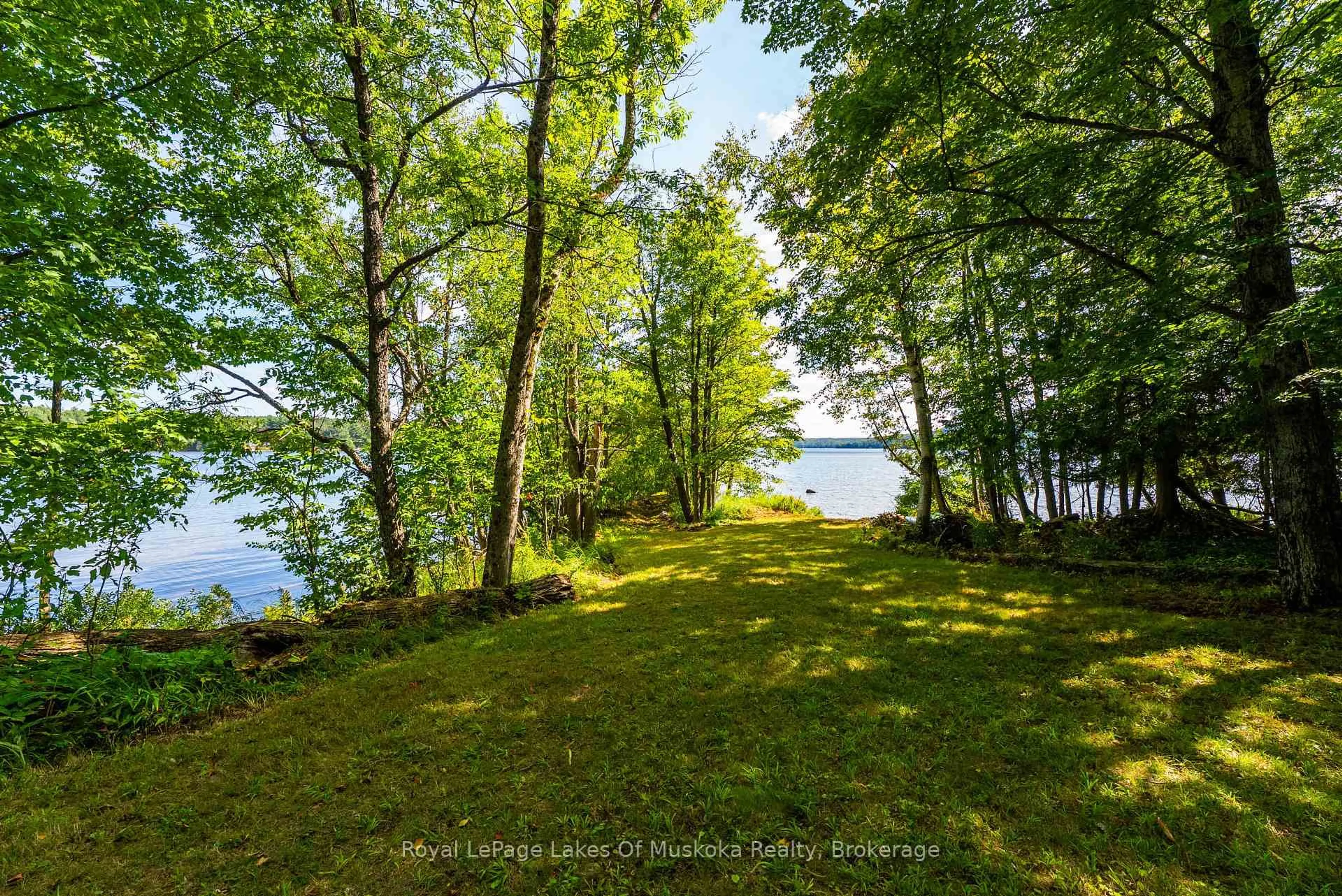 A pic from outside/outdoor area/front of a property/back of a property/a pic from drone, water/lake/river/ocean view for 1053 Robson Lane, Lake of Bays Ontario P0A 1H0