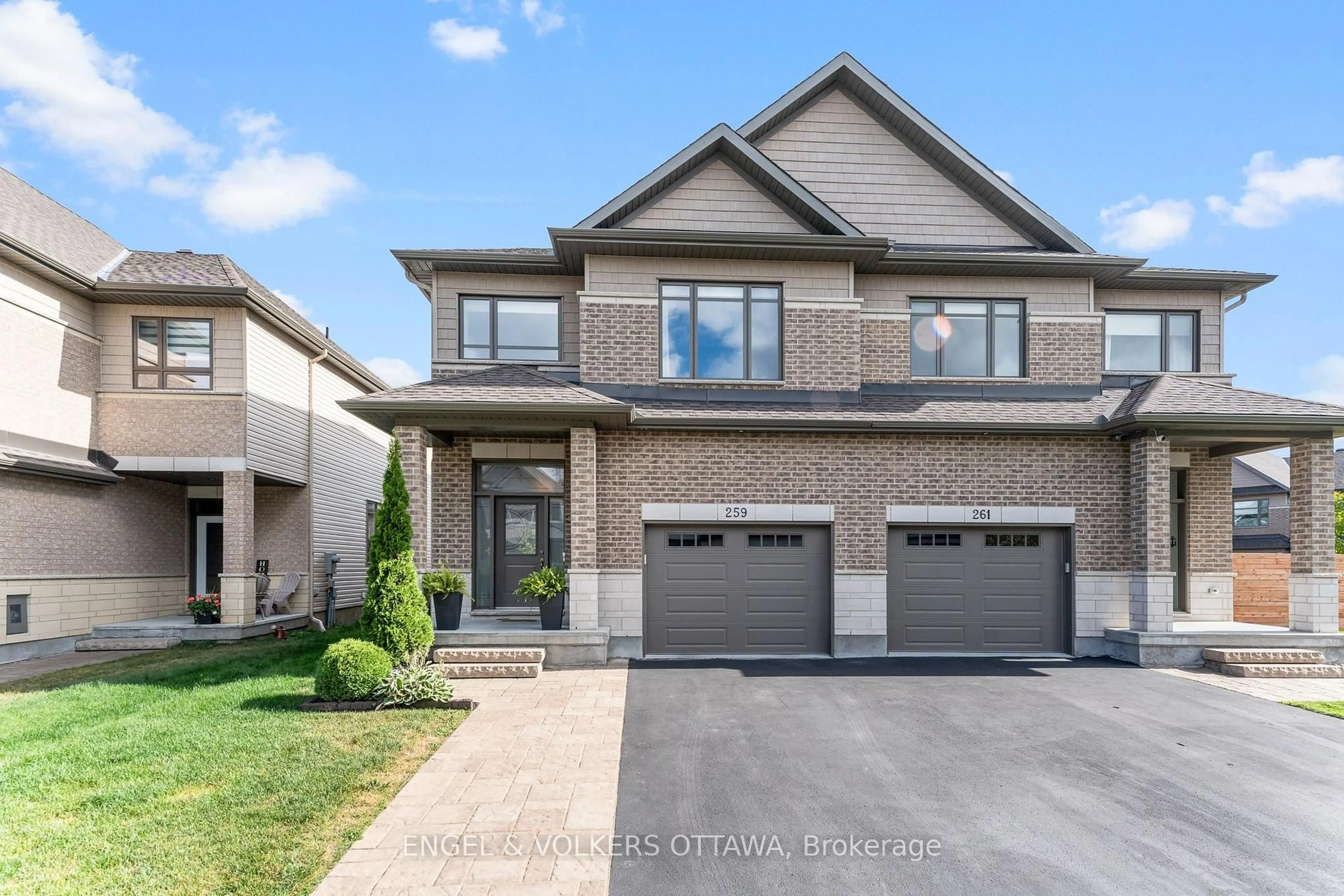 Home with brick exterior material, street for 259 Purchase Cres, Stittsville Ontario K2S 2L6