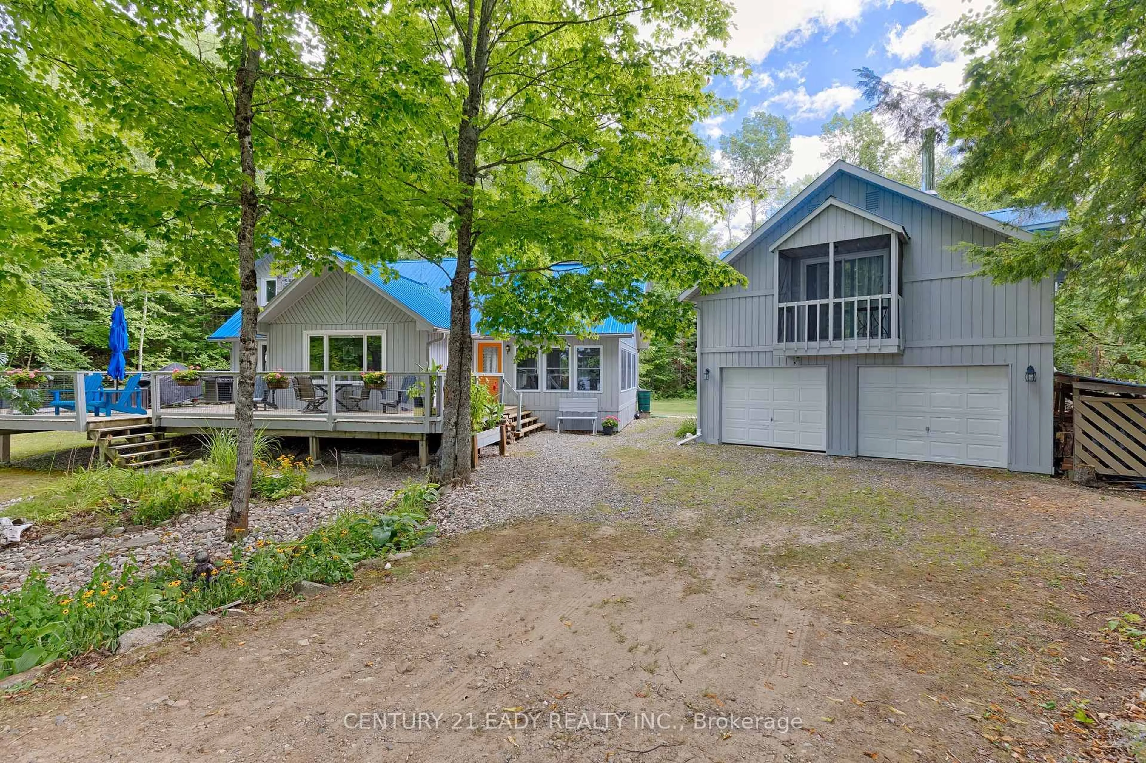 A pic from outside/outdoor area/front of a property/back of a property/a pic from drone, unknown for 671 Graphite Bay Rd, Calabogie Ontario K0J 1H0