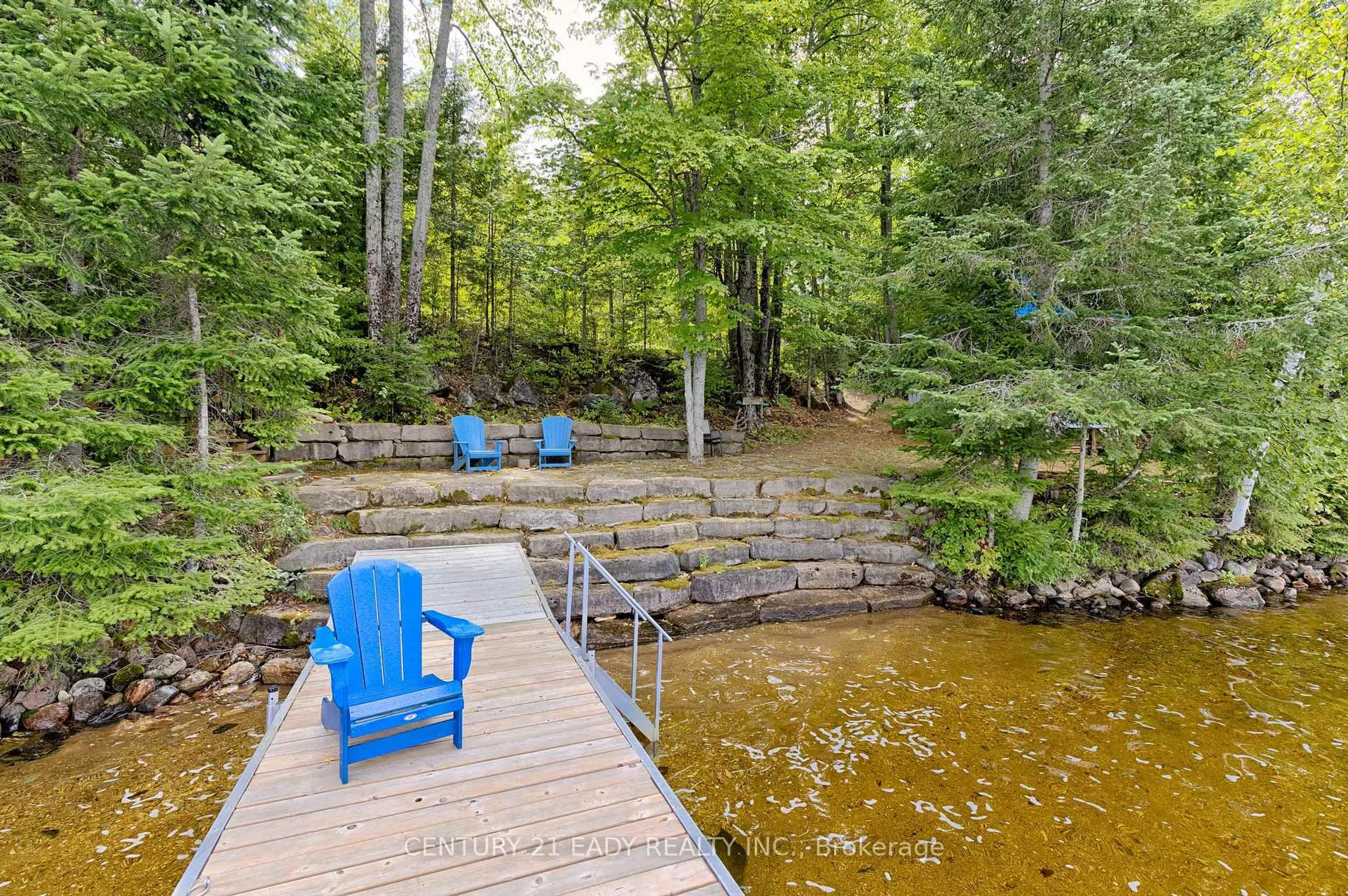Patio, water/lake/river/ocean view for 671 Graphite Bay Rd, Calabogie Ontario K0J 1H0