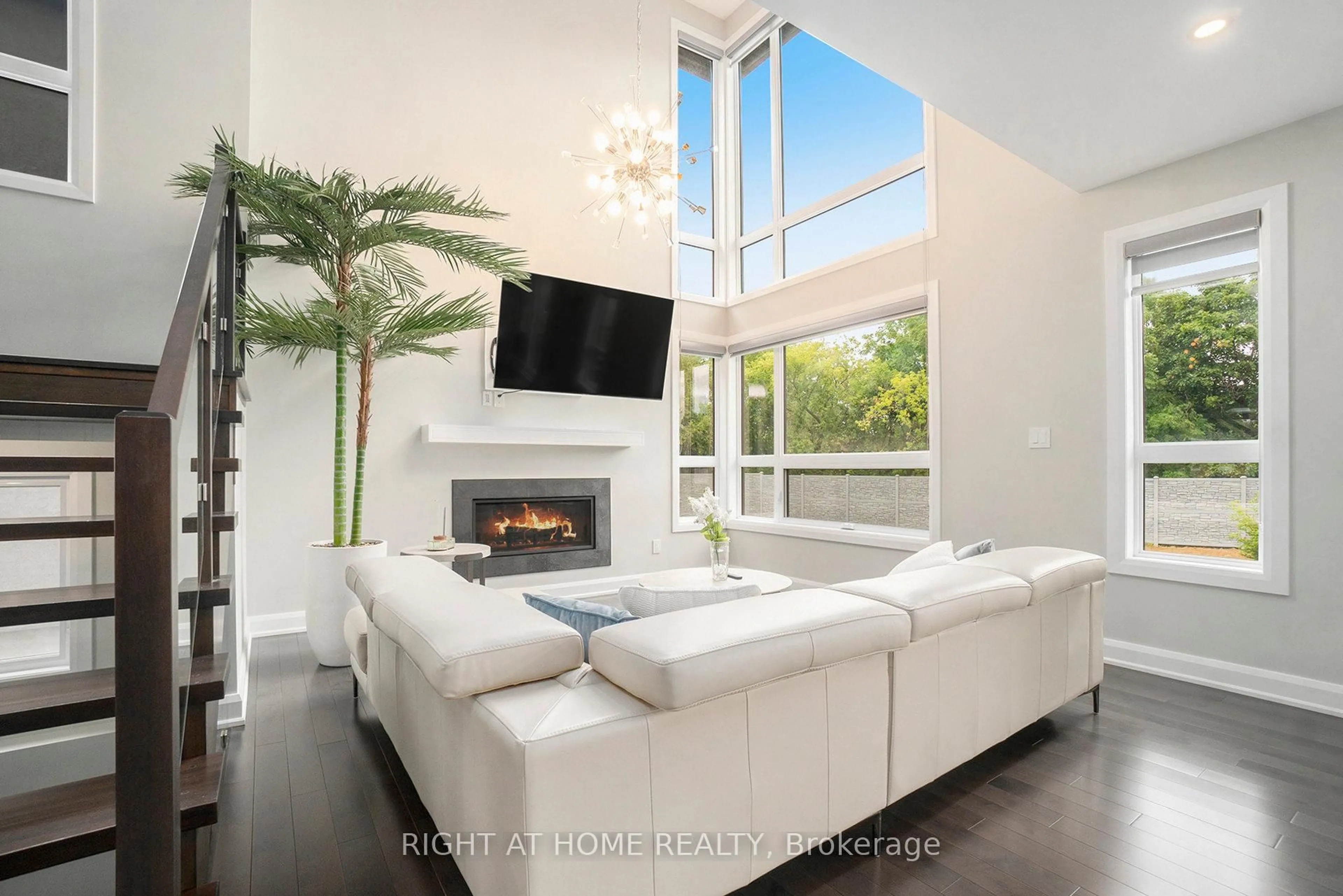 Living room with furniture, unknown for 17 Rideau Heights Dr, Ottawa Ontario K2E 7A7