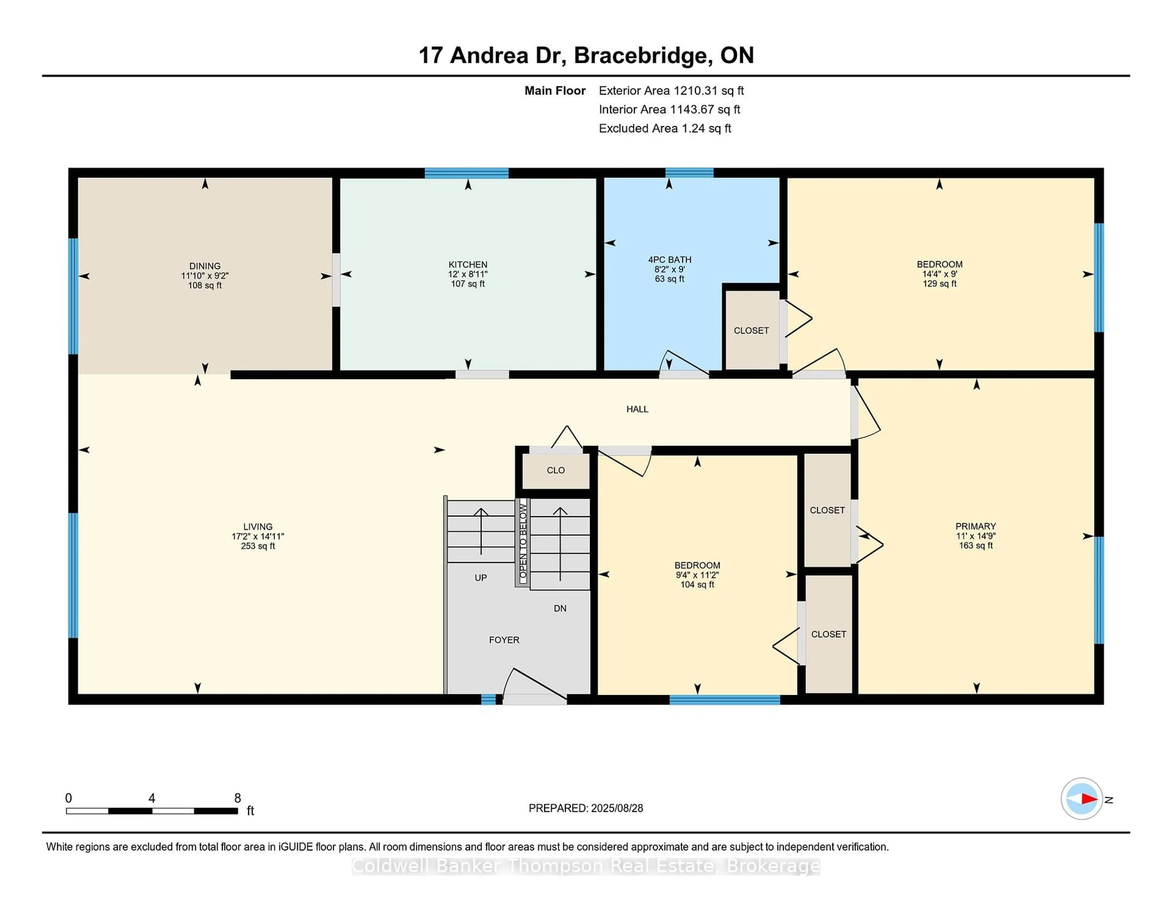 Floor plan for 17 Andrea Dr, Bracebridge Ontario P1L 1C5