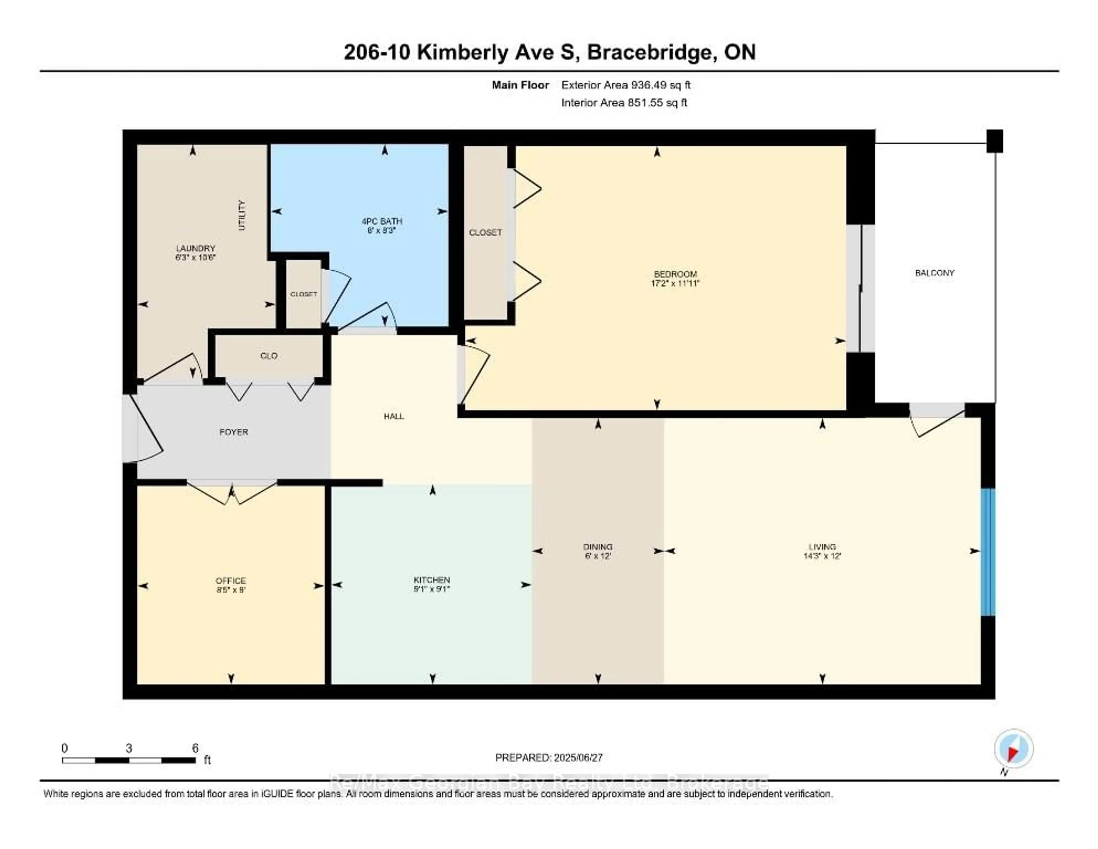 Floor plan for 10A KIMBERLEY Ave, Bracebridge Ontario P1L 0A6