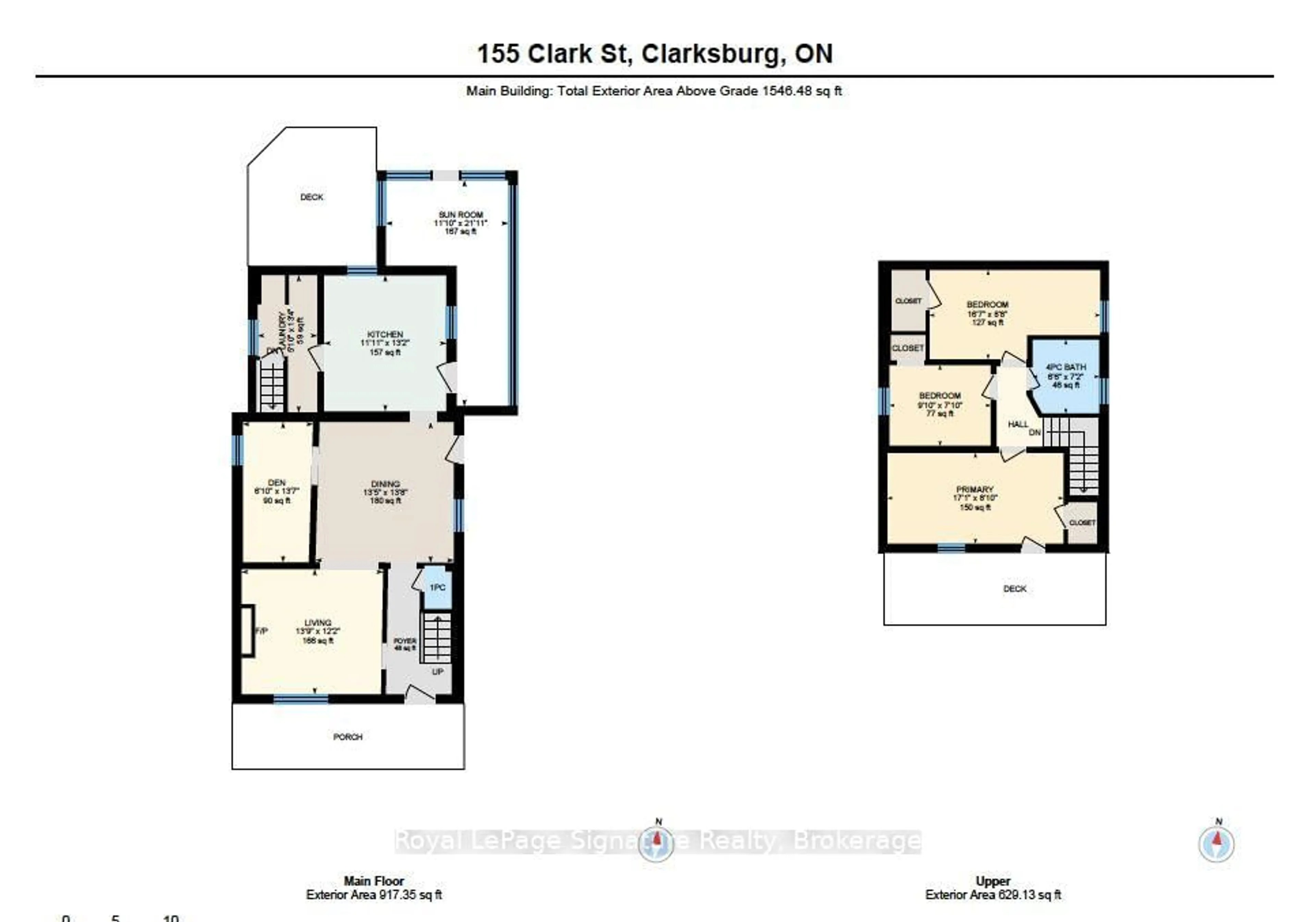 Floor plan for 155 CLARK St, Blue Mountains Ontario N0H 1J0