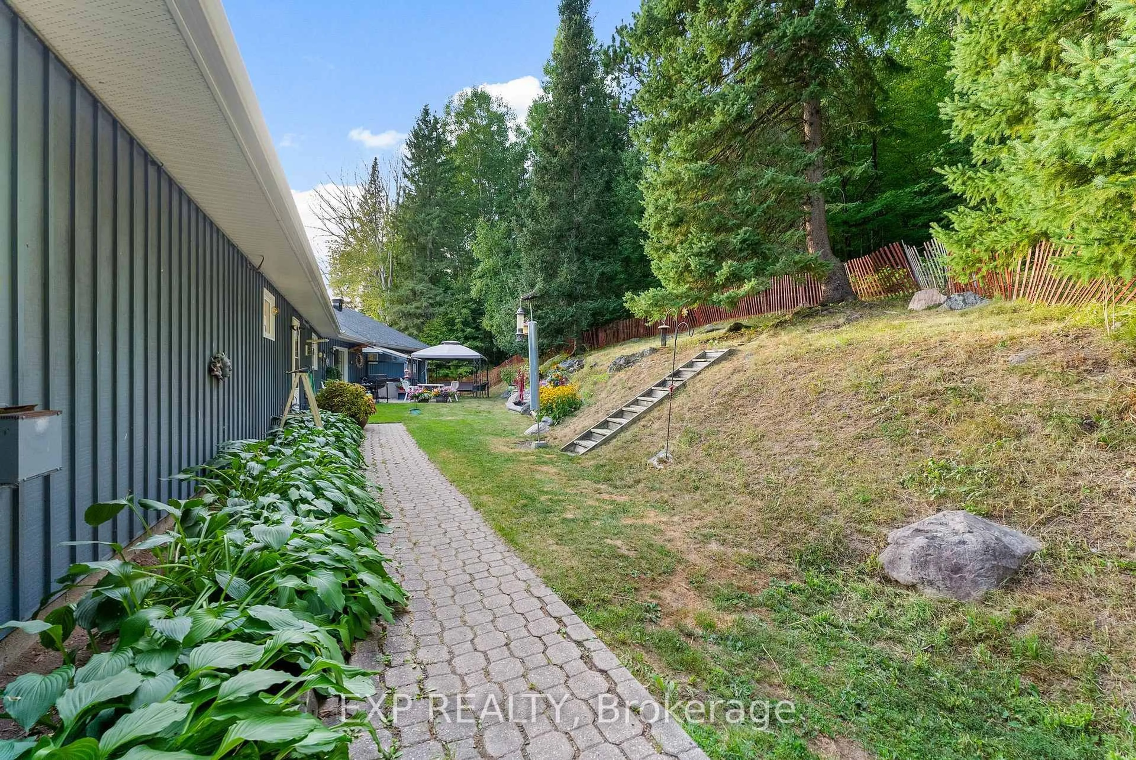 Patio, forest/trees view for 2012 60 Highway, Renfrew Ontario K7V 3Z6