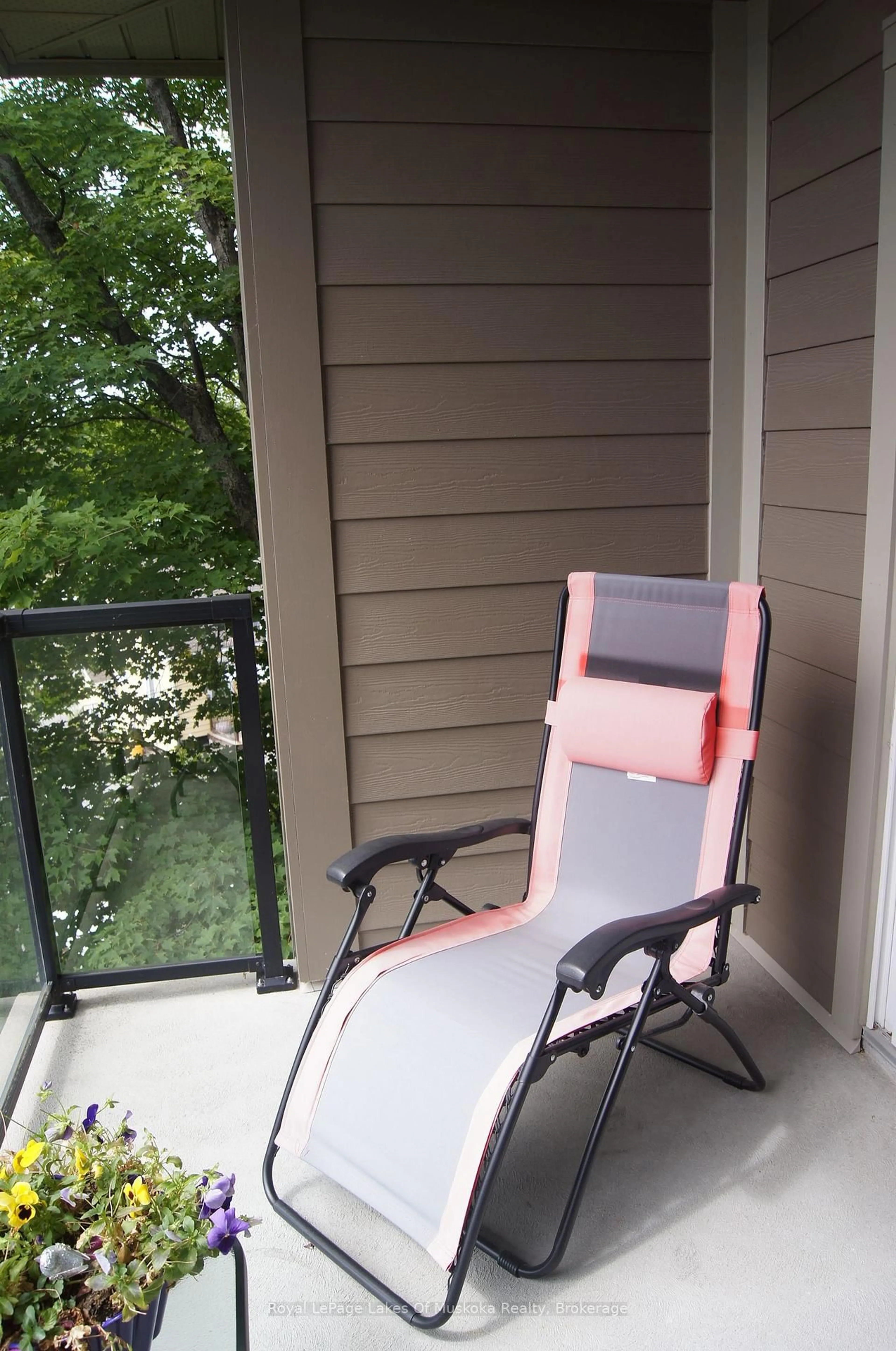Balcony in the apartment, unknown for 24 Dairy Lane #301, Huntsville Ontario P1H 0A4