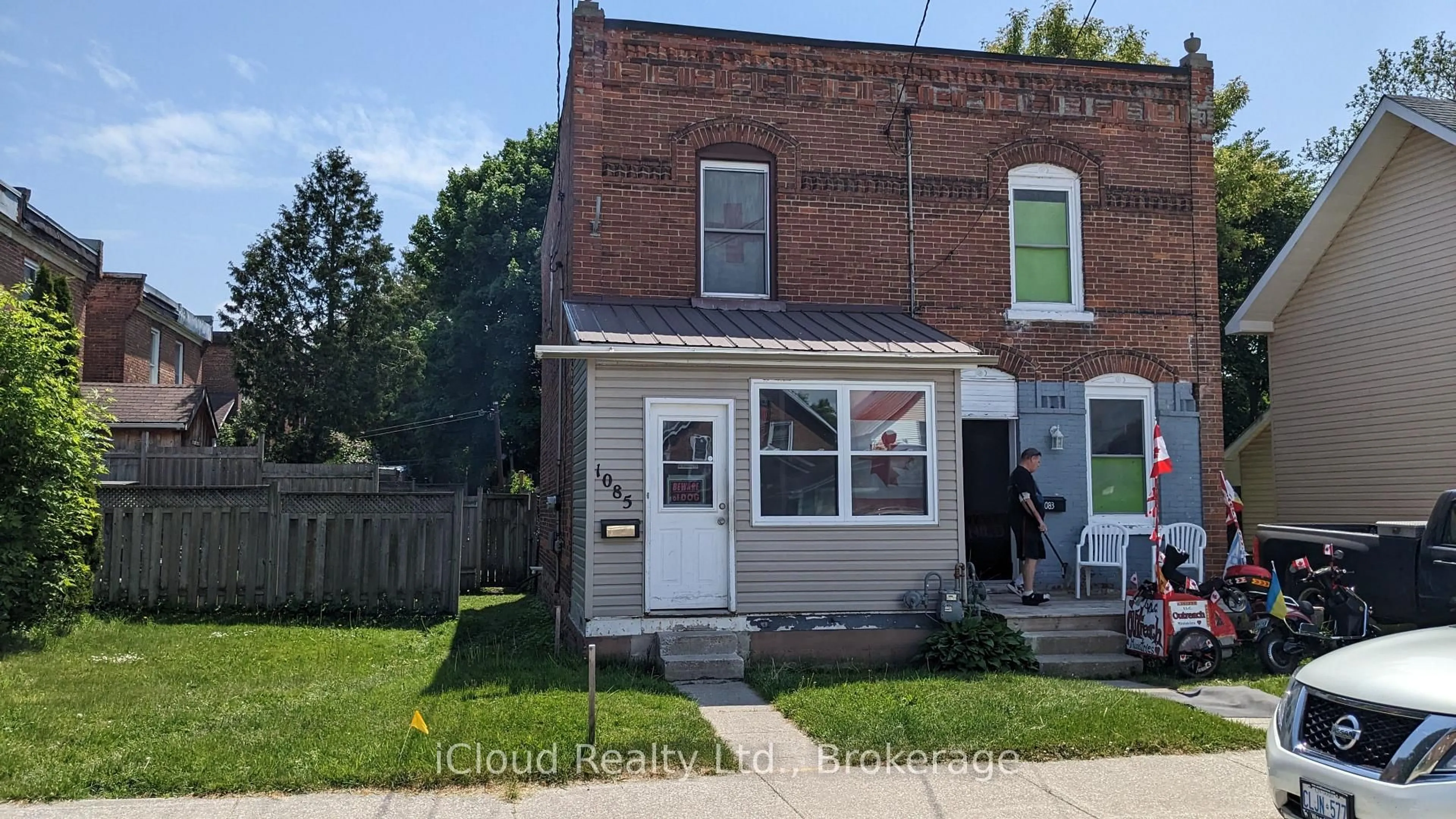 Home with brick exterior material, street for 1085 3rd A Ave, Owen Sound Ontario N4K 2L1