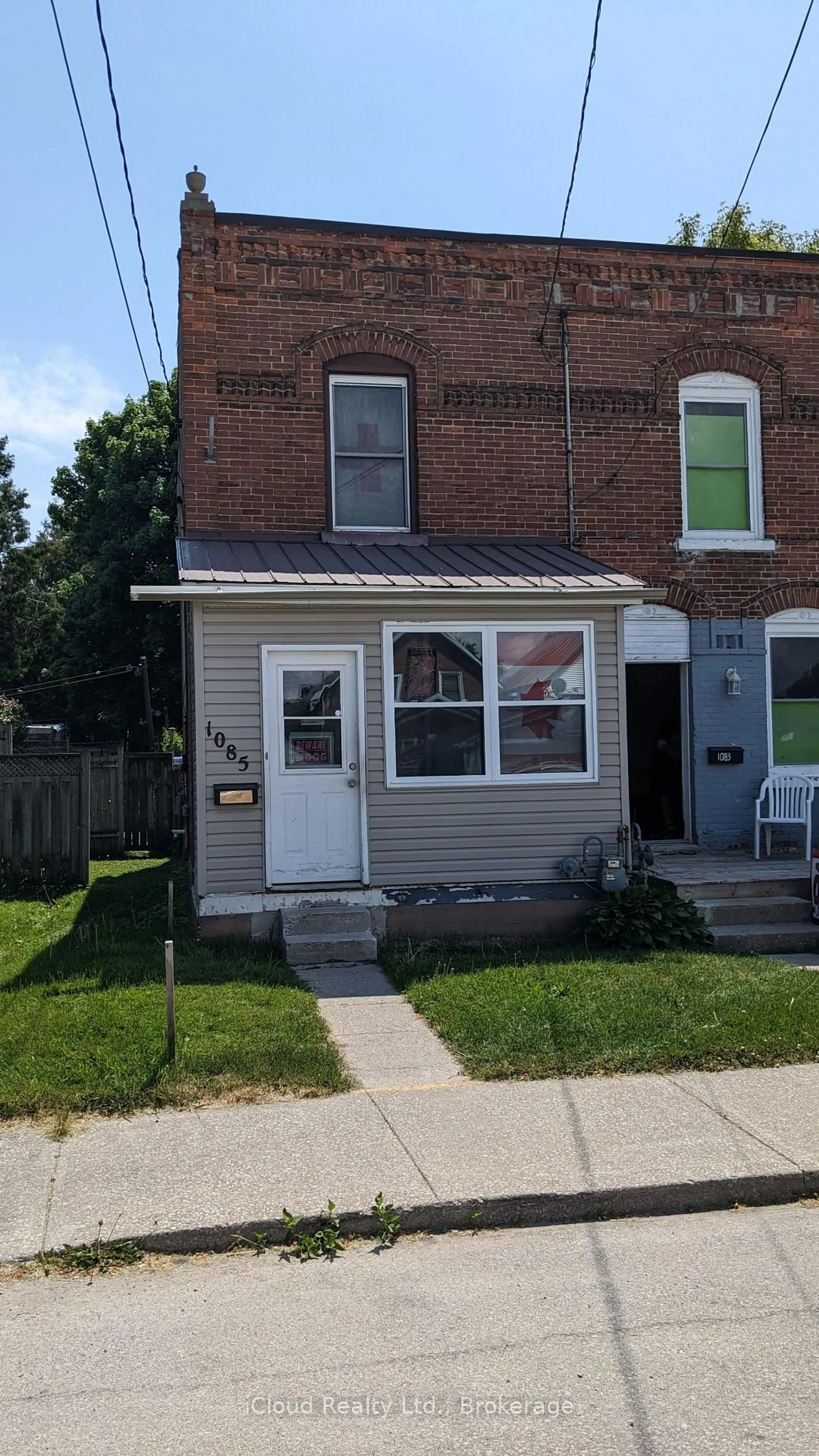 Home with brick exterior material, street for 1085 3rd A Ave, Owen Sound Ontario N4K 2L1