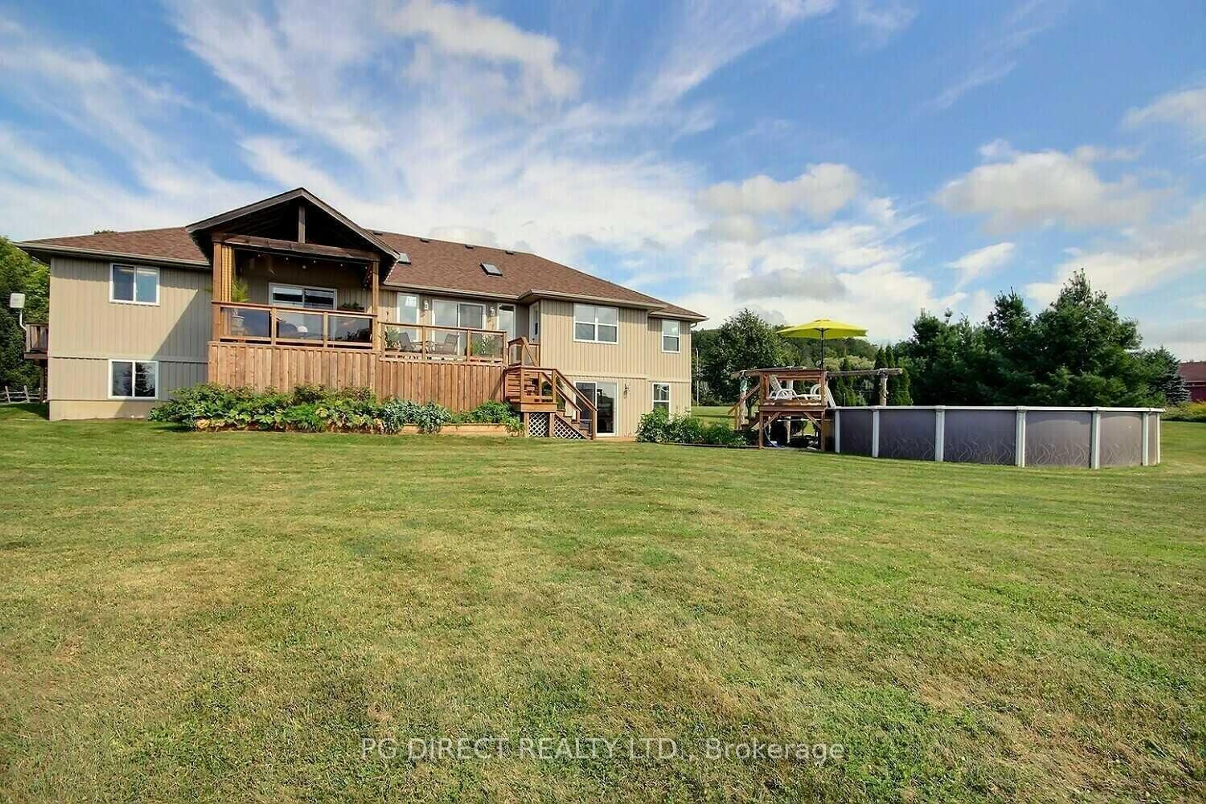 A pic from outside/outdoor area/front of a property/back of a property/a pic from drone, water/lake/river/ocean view for 106 Fitzgerald Rd, Ingleside Ontario K8V 5P4