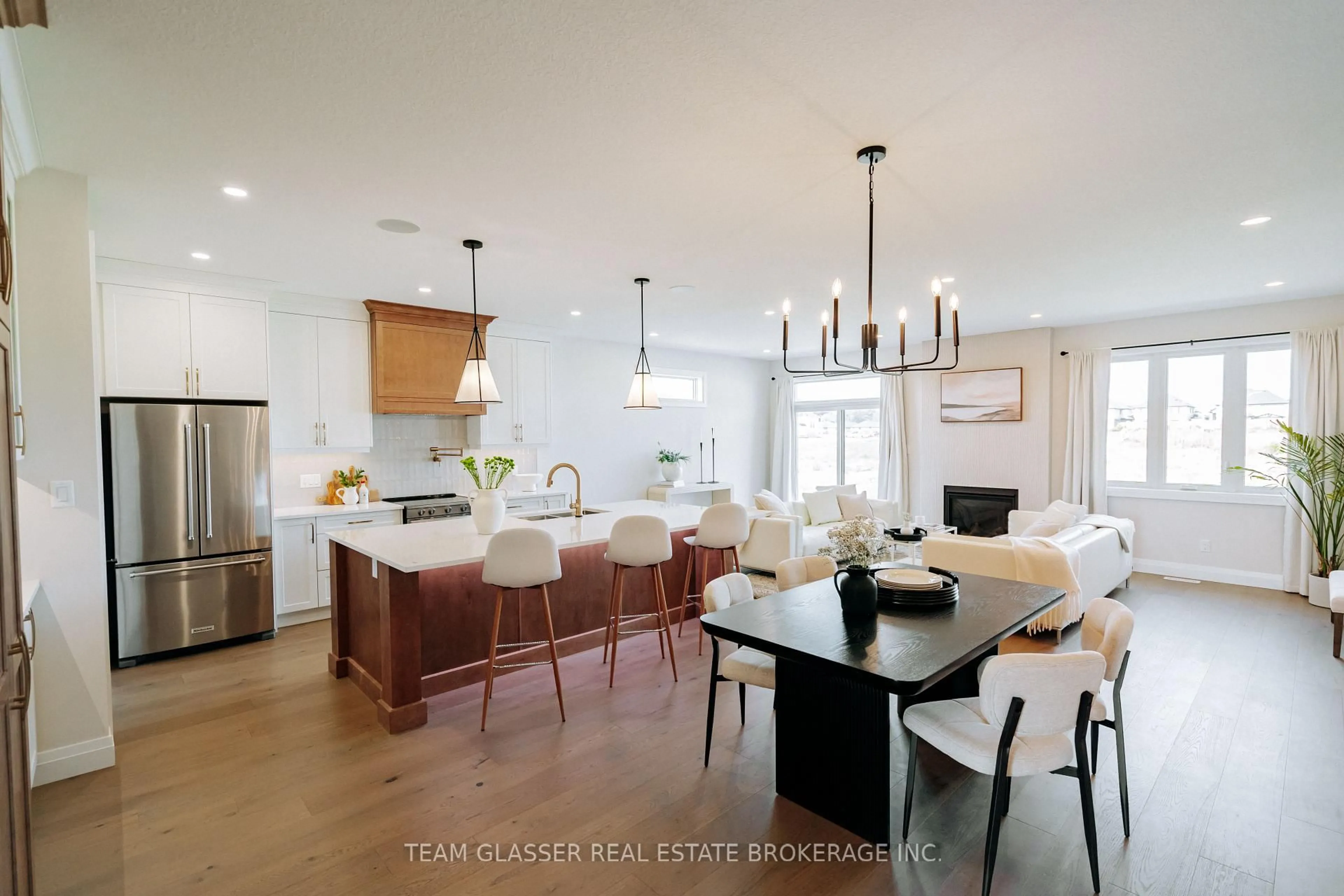 Open concept kitchen, unknown for 64 Allister LOT 99 Dr, Middlesex Centre Ontario N0L 1R0